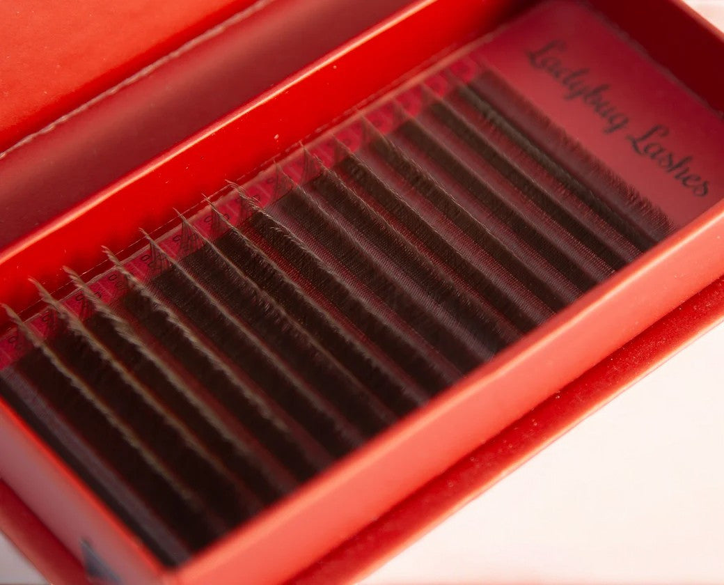 🤎Brown YY Lashes – 16 Row Mixed Tray 🤎