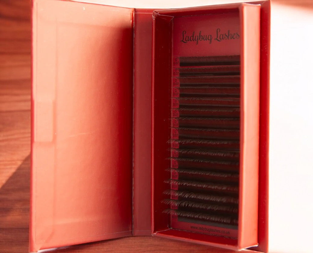 🤎Brown YY Lashes – 16 Row Mixed Tray 🤎