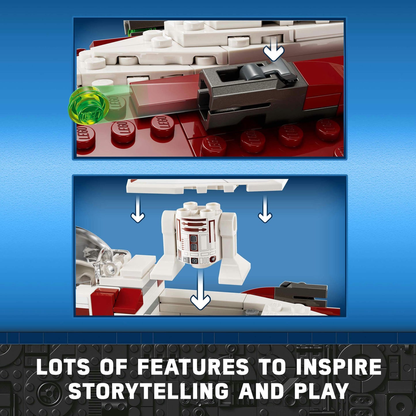 Lego Star Wars 75333 Obi-Wan Kenobi’s Jedi Starfighter for Ages 7 & Up