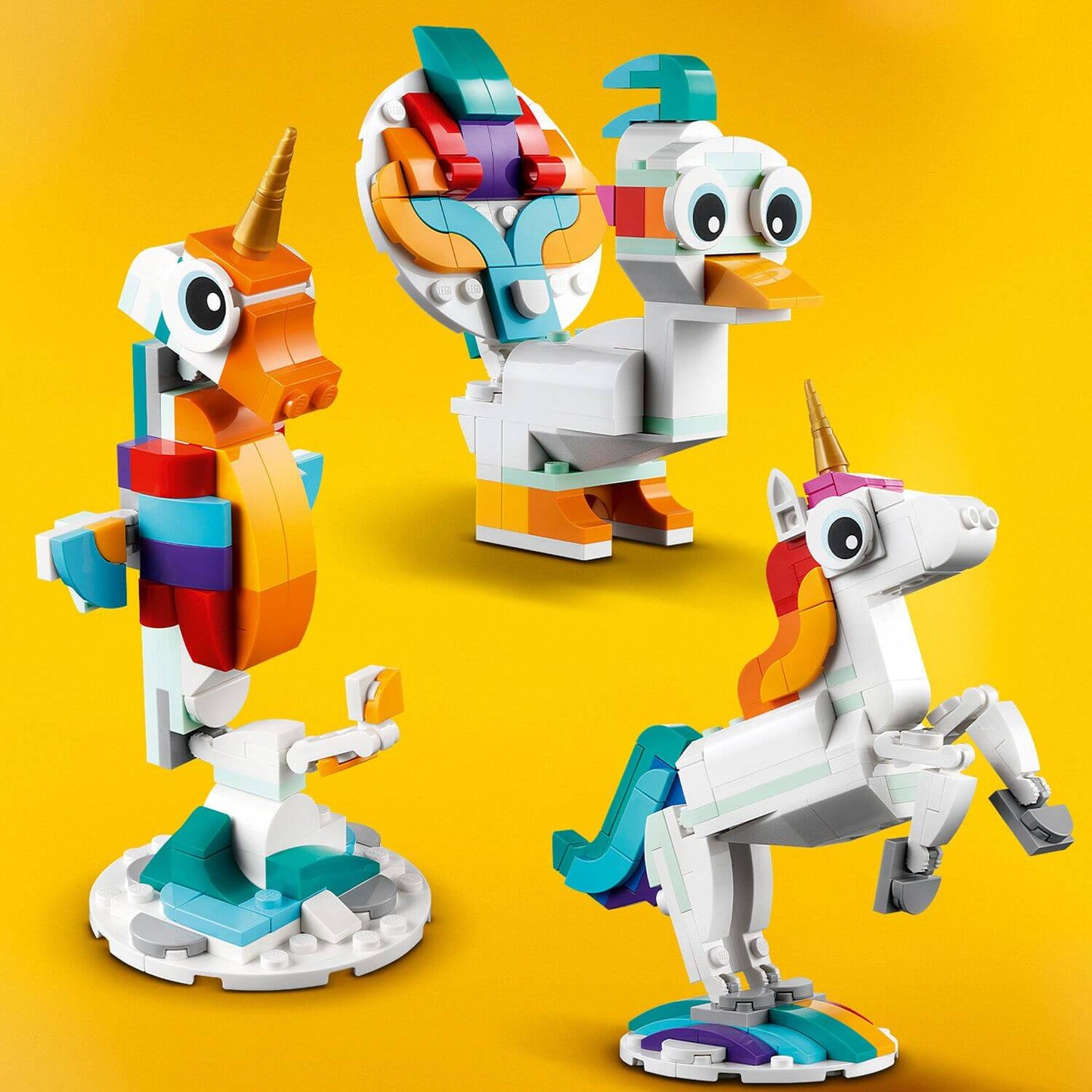 Lego Creator 3 in 1 31140 Magical Unicorn Playset for Ages 7 and Up