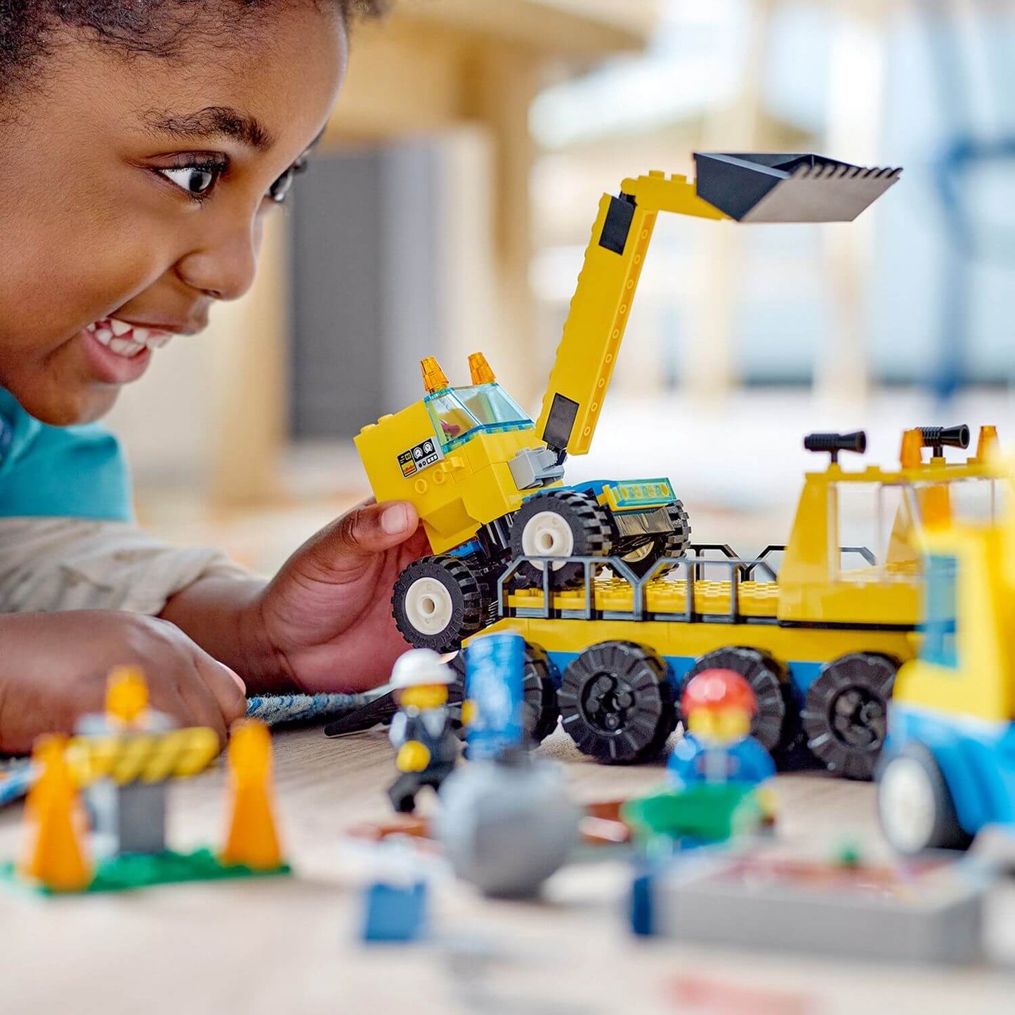 Lego City 60391 Construction Trucks & Wrecking Ball Crane for Ages 4+