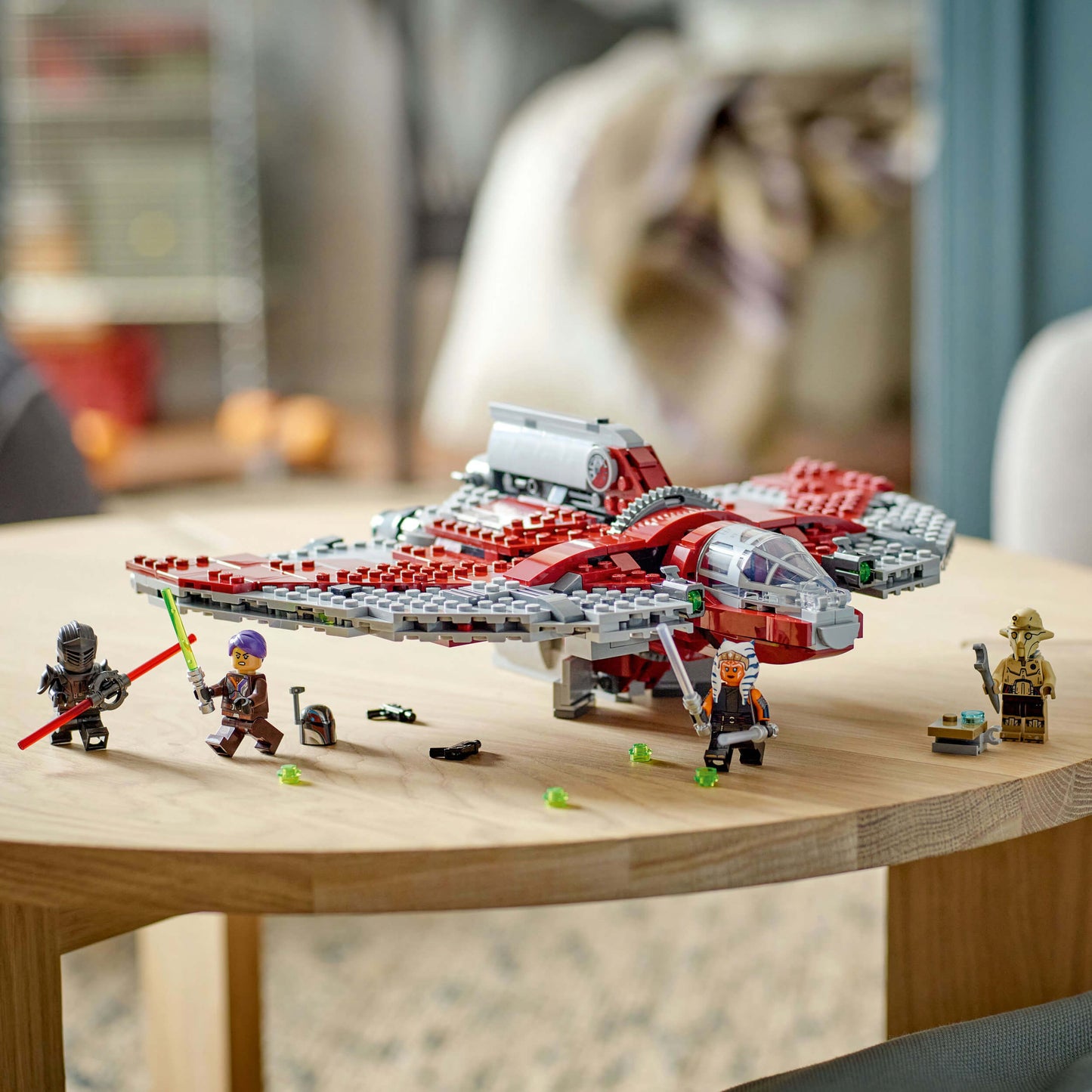 Lego Star Wars 75362 Ahsoka Tano’s T-6 Jedi Shuttle for Ages 9 and Up