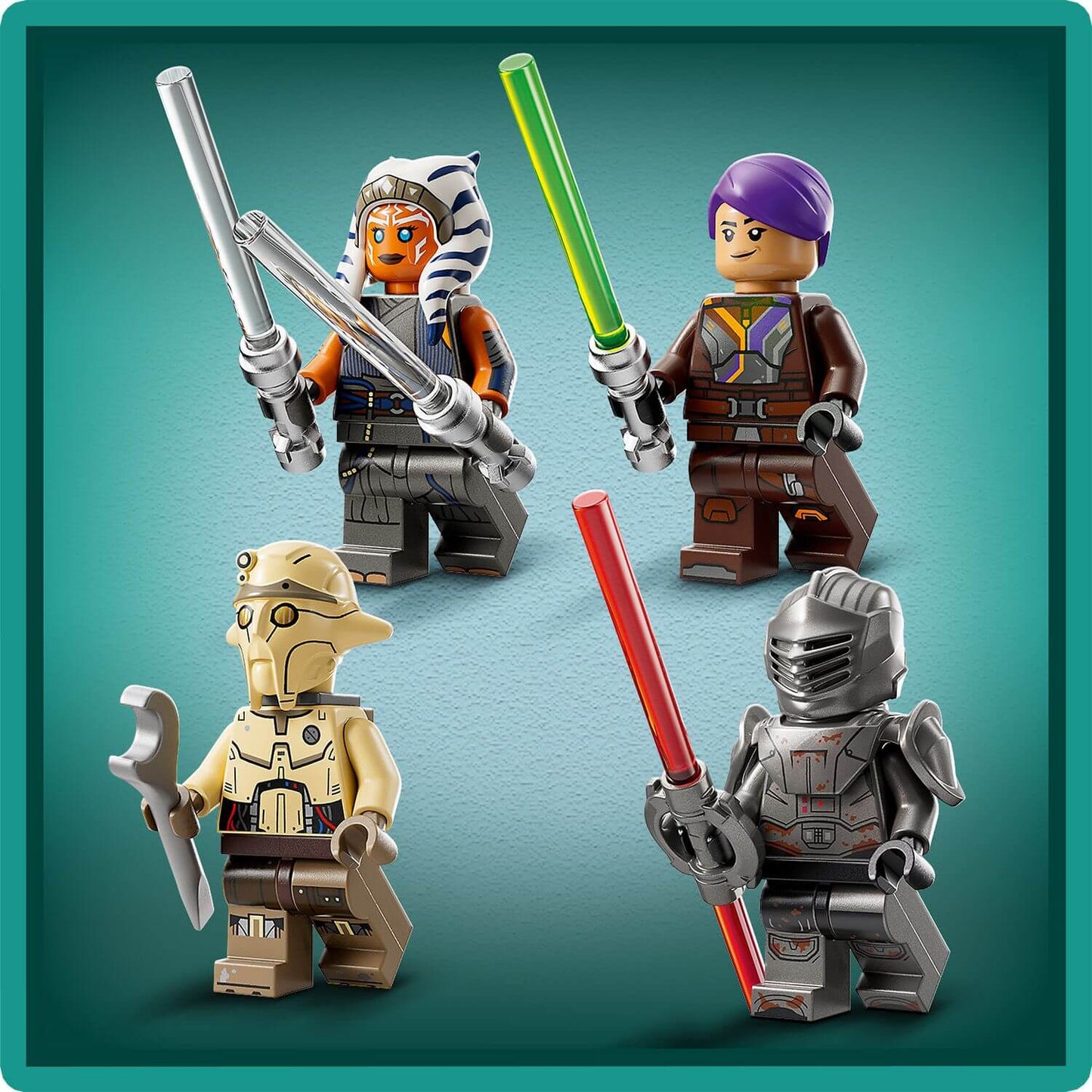 Lego Star Wars 75362 Ahsoka Tano’s T-6 Jedi Shuttle for Ages 9 and Up