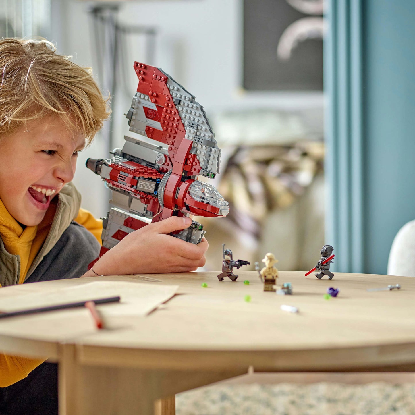 Lego Star Wars 75362 Ahsoka Tano’s T-6 Jedi Shuttle for Ages 9 and Up