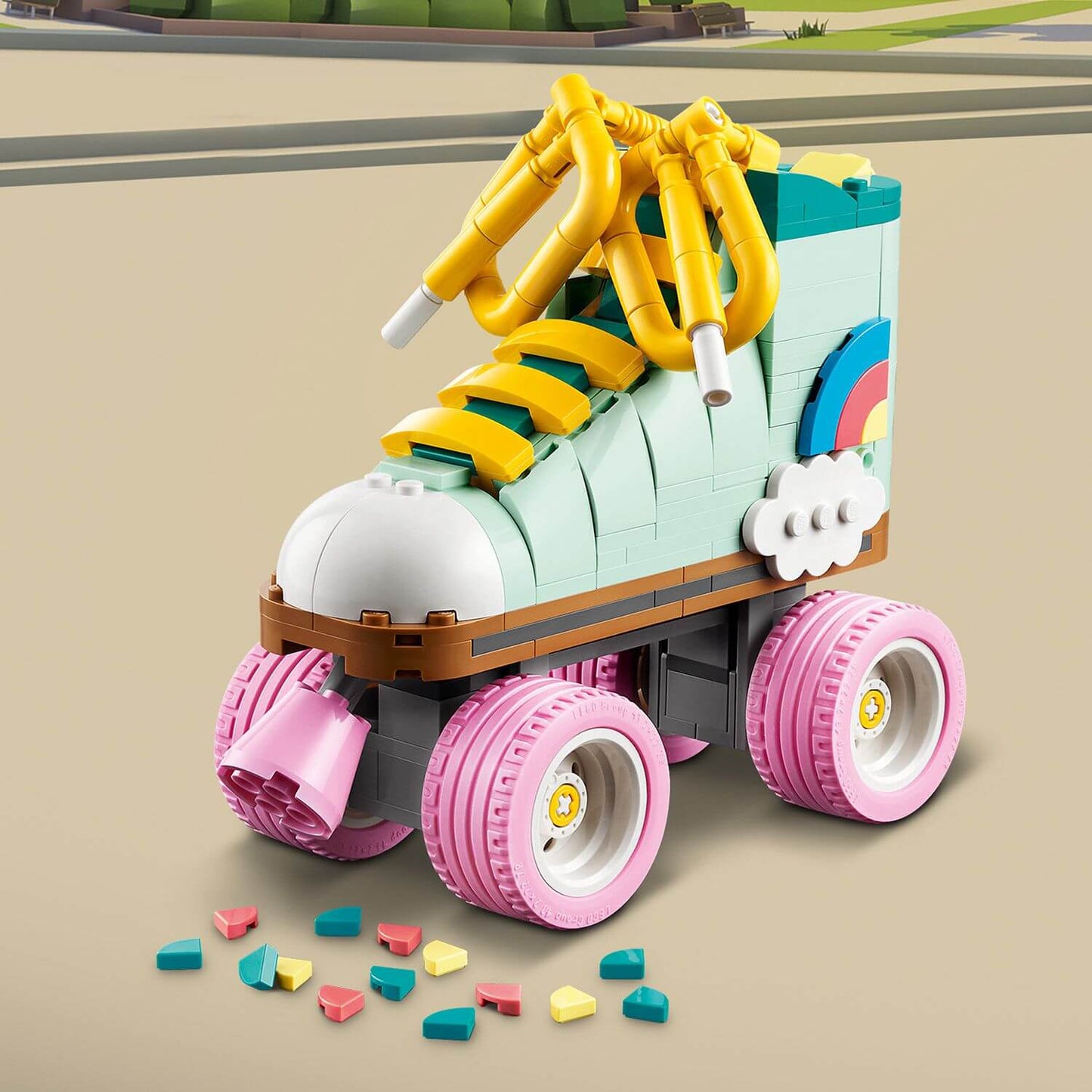 Lego Creator 3 in 1 31148 Retro Roller Skate Playset for Ages 8 and Up