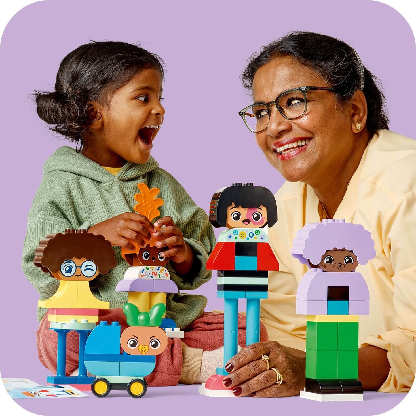 Lego Duplo Town 10423 Buildable People with Big Emotions for Ages 3+