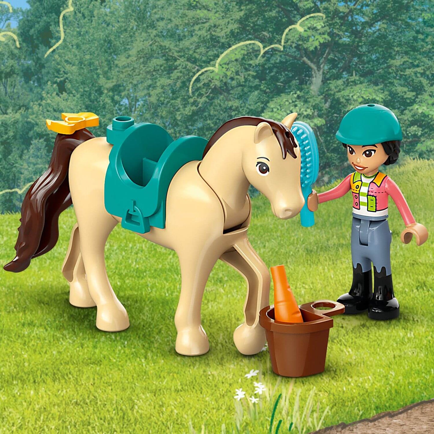Lego Friends 42634 Horse & Pony Trailer Toy Playset for Ages 4 and Up