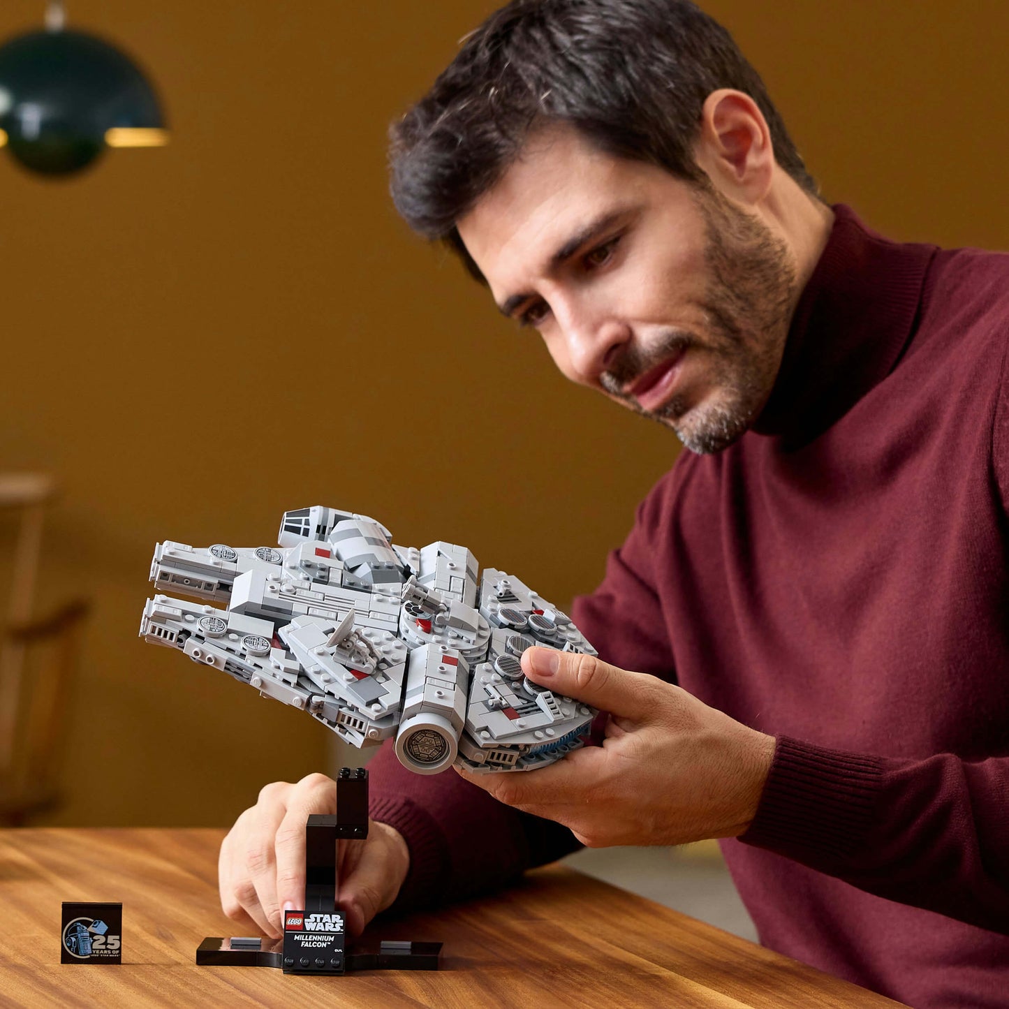 Lego Star Wars 75375 Millennium Falcon 25th Anniversary Set Ages 18+