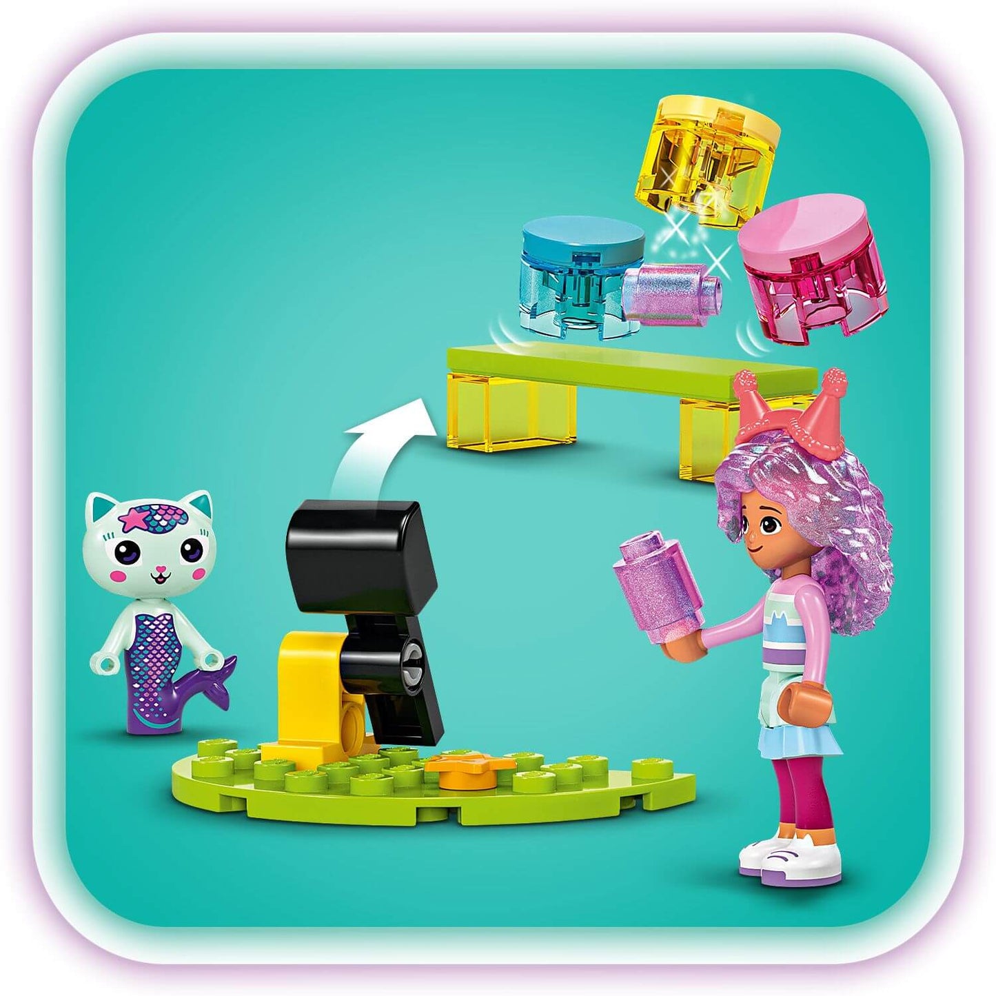 Lego Gabby's Dollhouse 10797 Gabby's Party Room Playset for Ages 4+