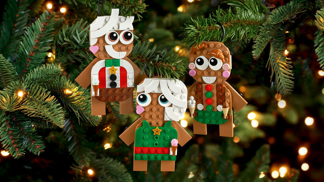 Lego Christmas 40642 Gingerbread Ornaments Seasonal Playset for Age 6+