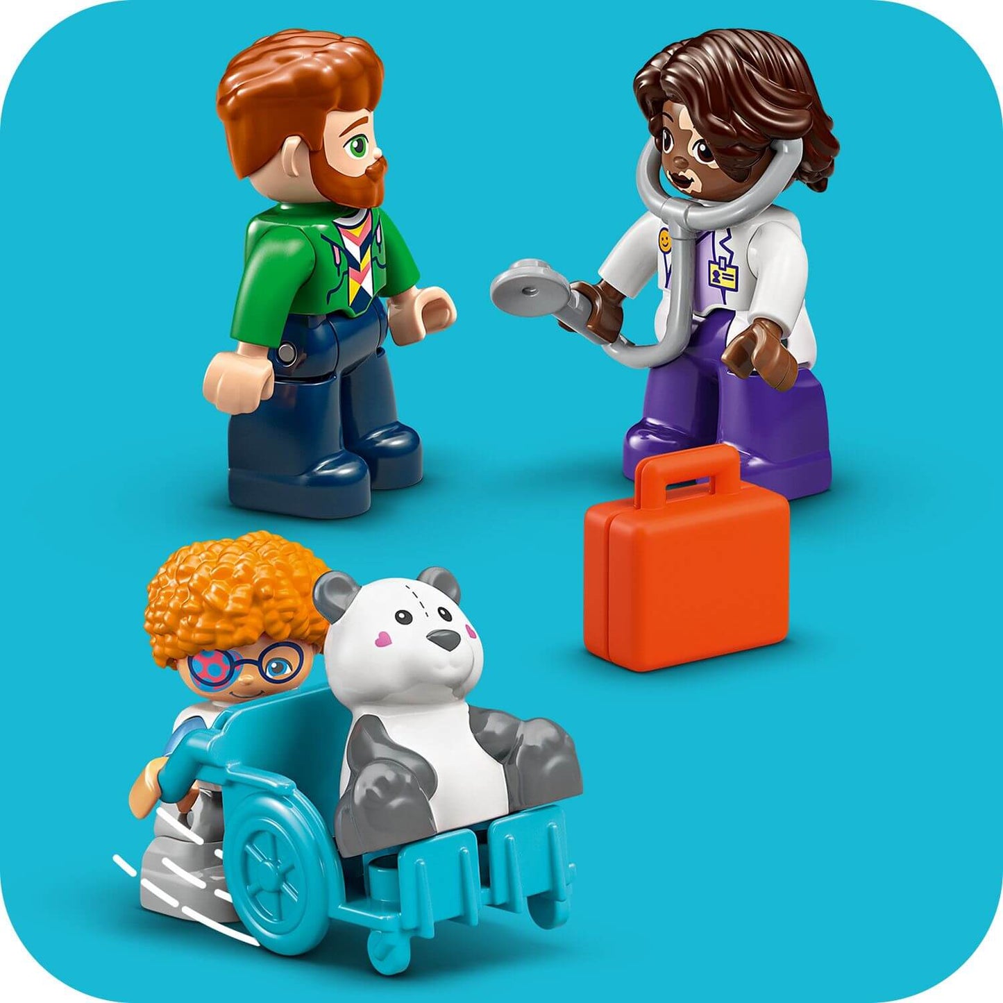 Lego Duplo 10449 First Time: Visit to the Doctor for Toddlers Ages 2+