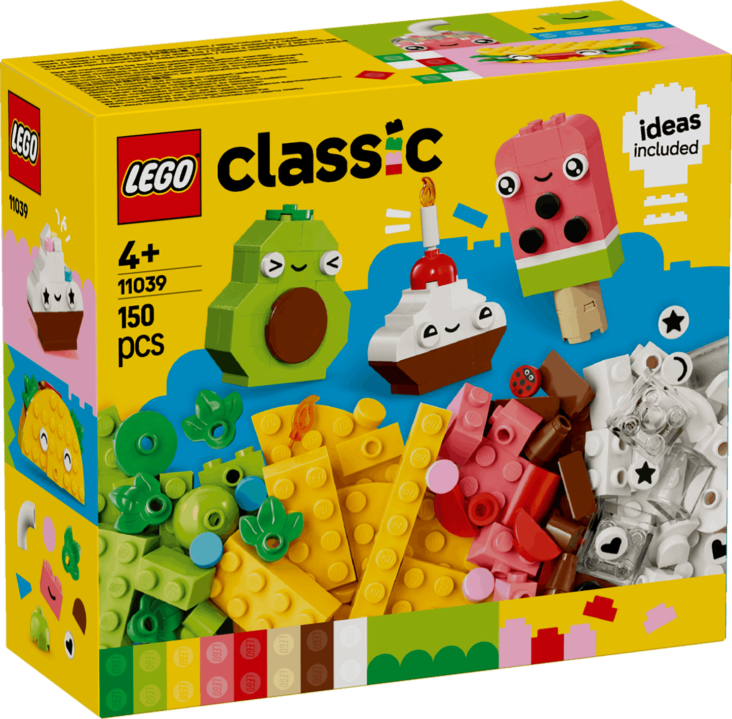 Lego Classic 11039 Creative Food Friends Toy Playset for Ages 4 and Up