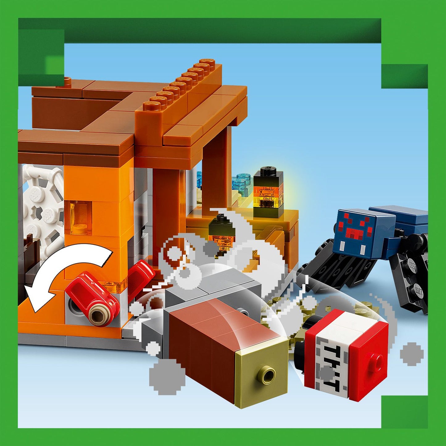 Lego Minecraft 21269 The Armadillo Mine Expedition Playset for Ages 8+