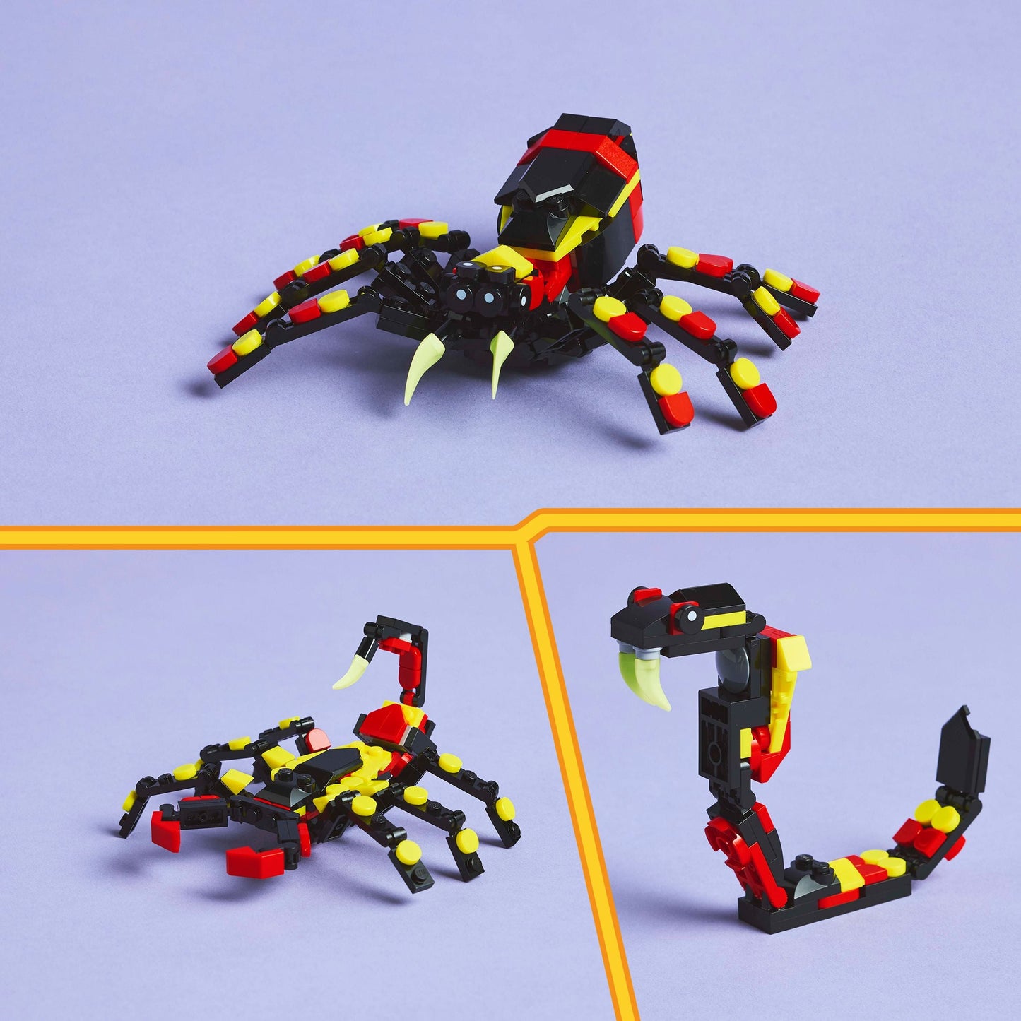 Lego Creator 3 in 1 31159 Wild Animals: Surprising Spider for Ages 7+