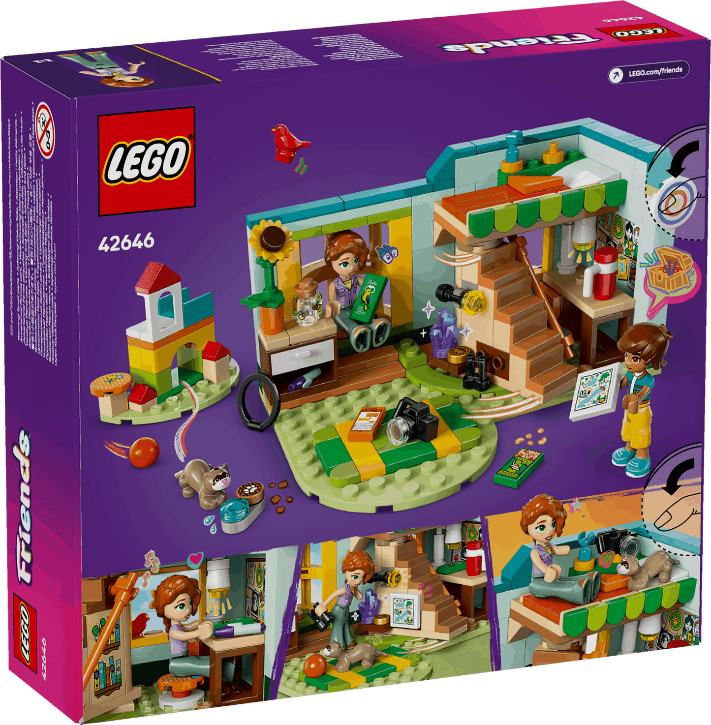 Lego Friends 42646 Autumn’s Room Buildable Playset for Ages 6 and Up
