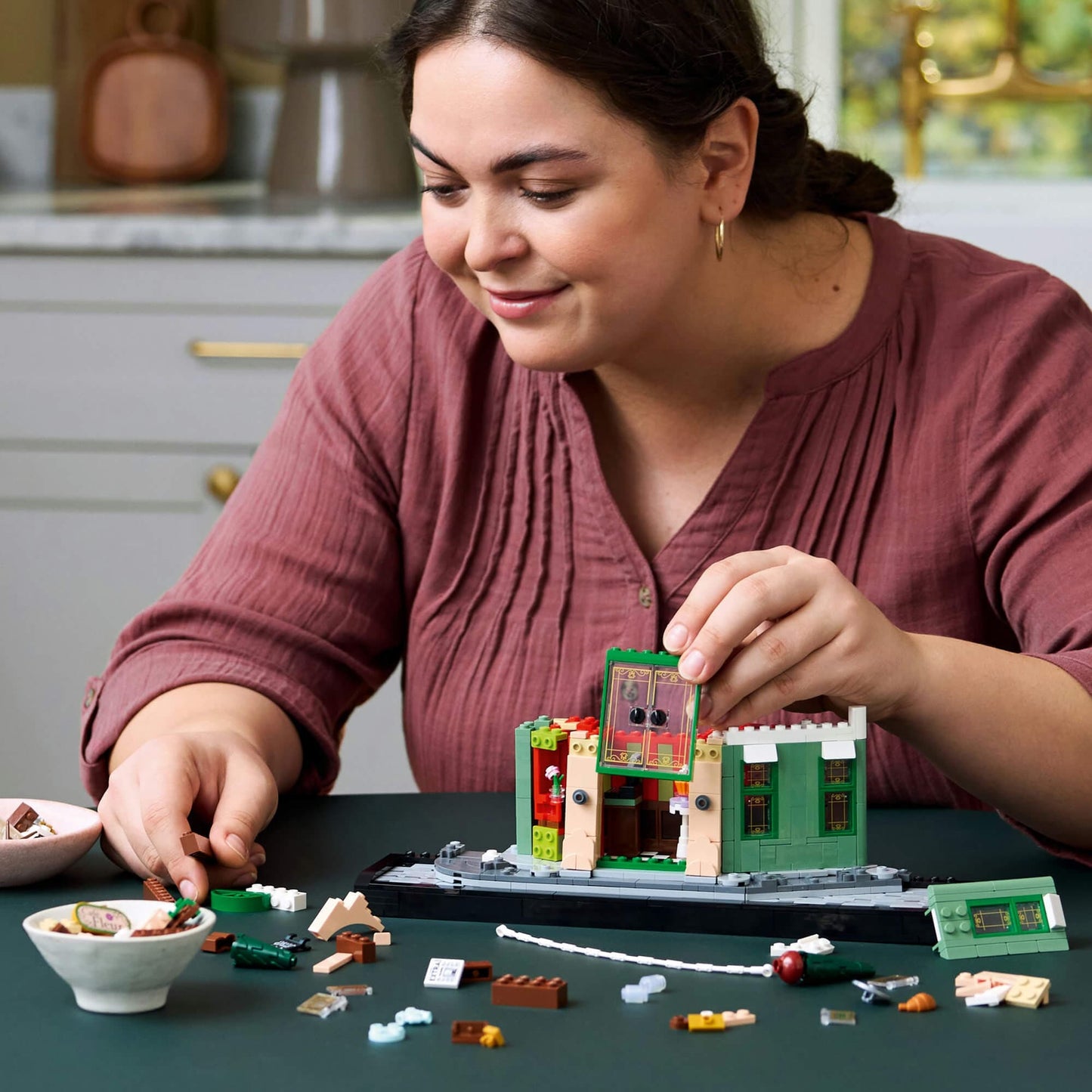 Lego Icons 10362 French Cafe Building Set for Adults Ages 18 and Up