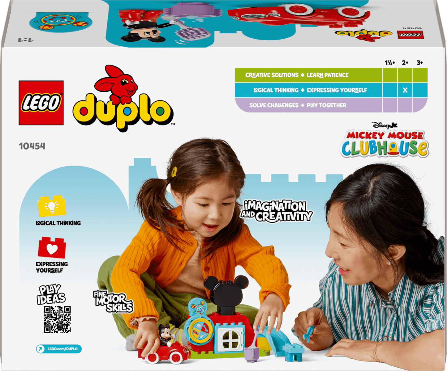Lego Duplo Disney 10454 Mickey Mouse Clubhouse & Car for Ages 2 and Up