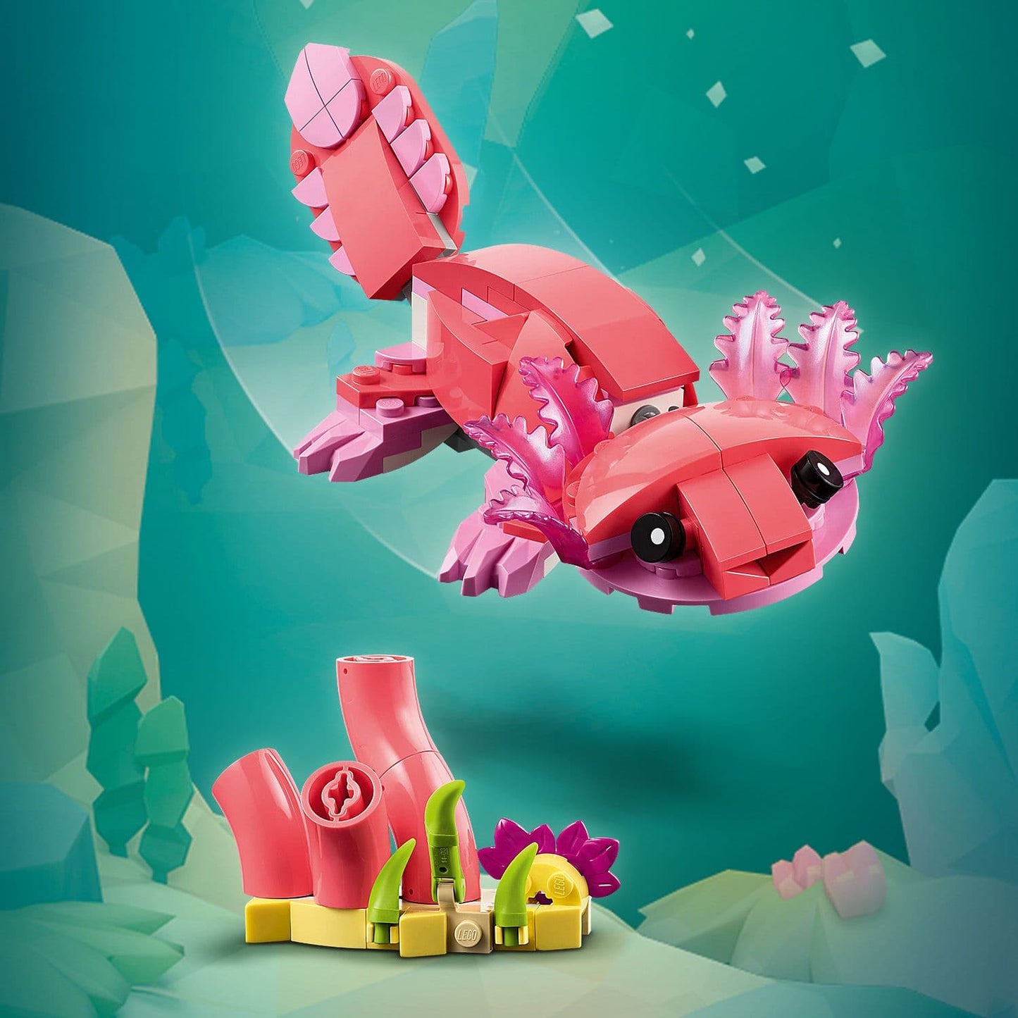 Lego Creator 3 in 1 31170 Wild Animals: Pink Flamingo for Ages 8 & Up