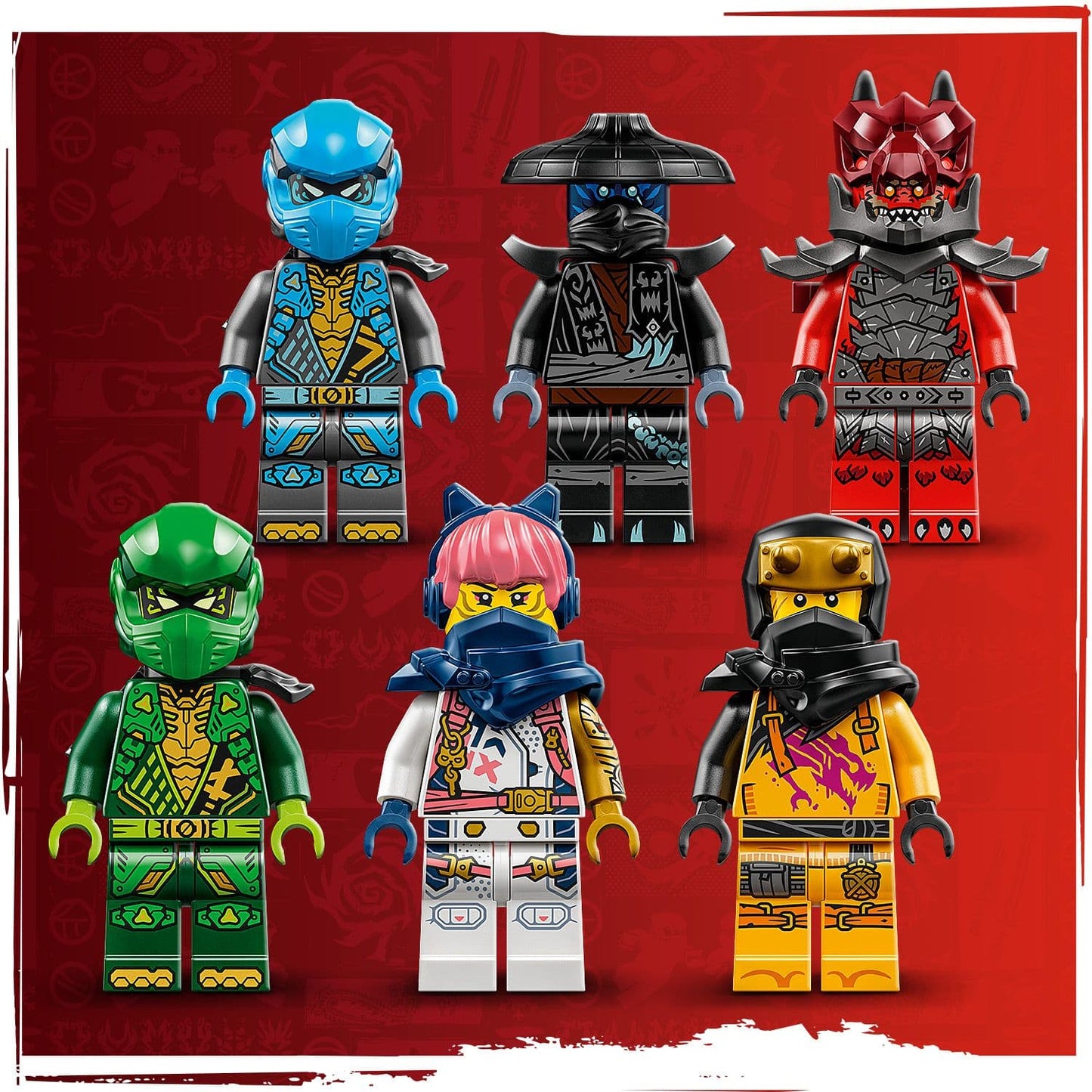 Lego Ninjago 71832 Thunderfang Dragon of Chaos Toy for Ages 8 and Up