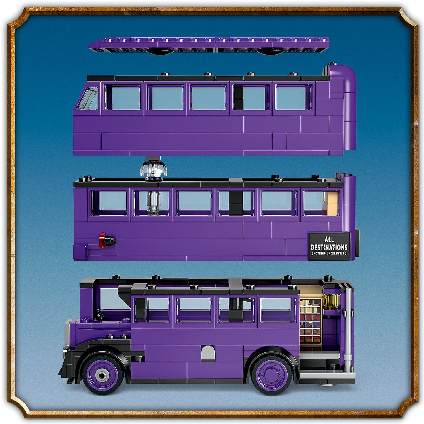 Lego Harry Potter 76446 Knight Bus Adventure Playset for Ages 8 and Up