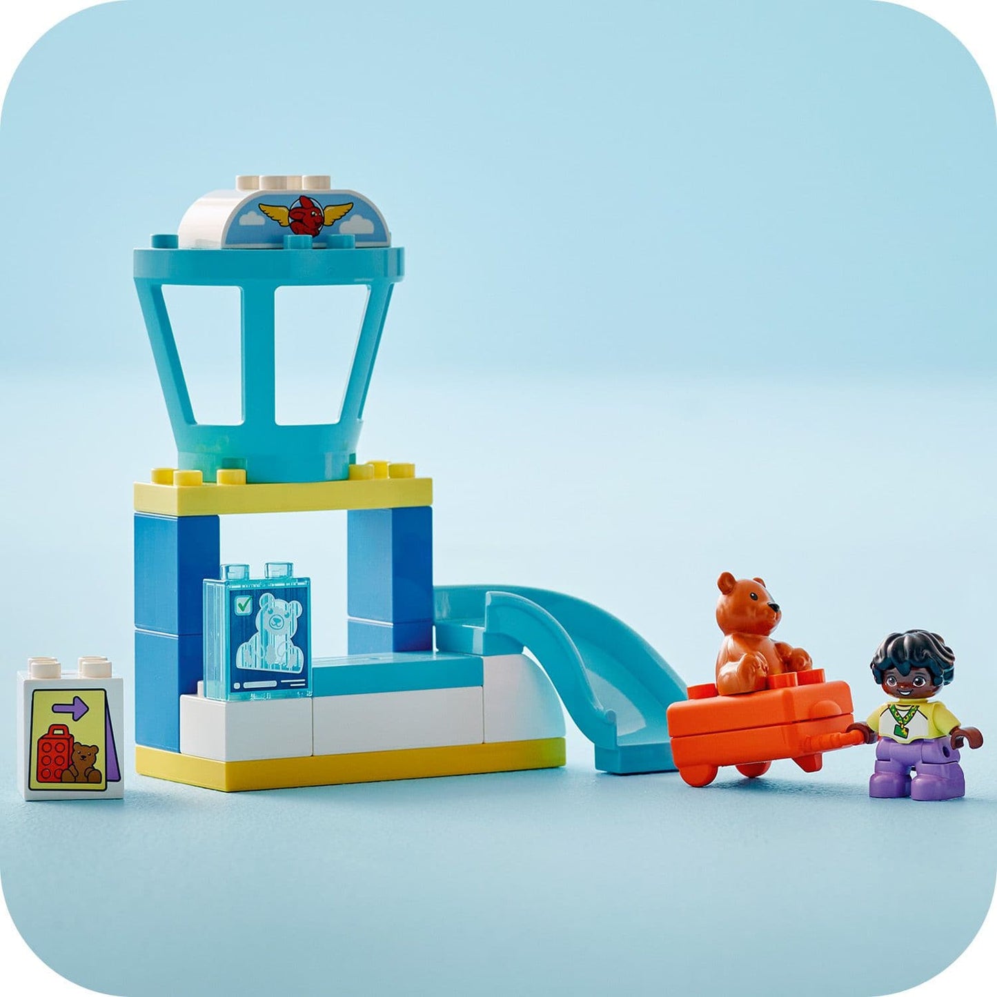 Lego Duplo Town 10443 First Time at the Airport Set for Ages 2 and Up