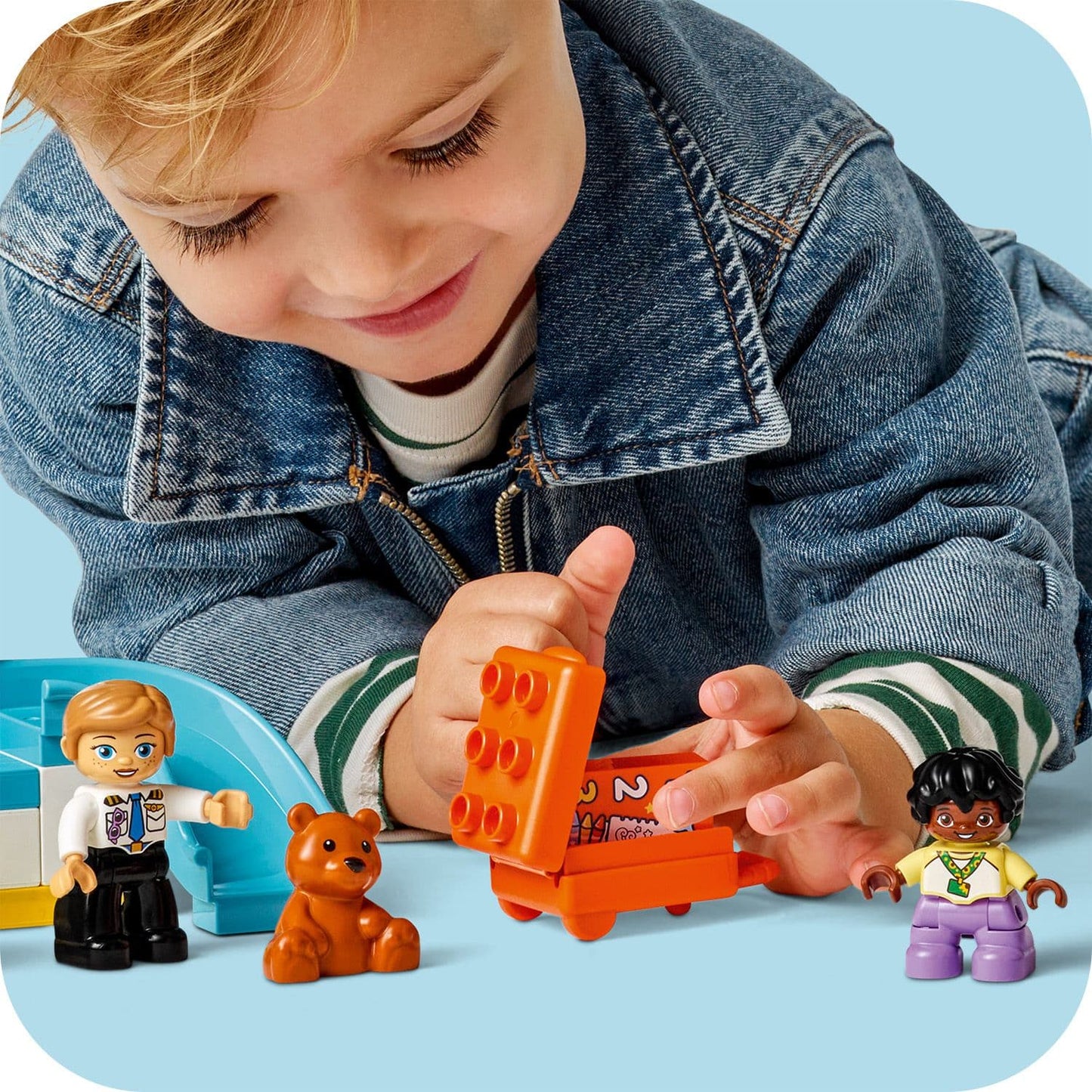 Lego Duplo Town 10443 First Time at the Airport Set for Ages 2 and Up