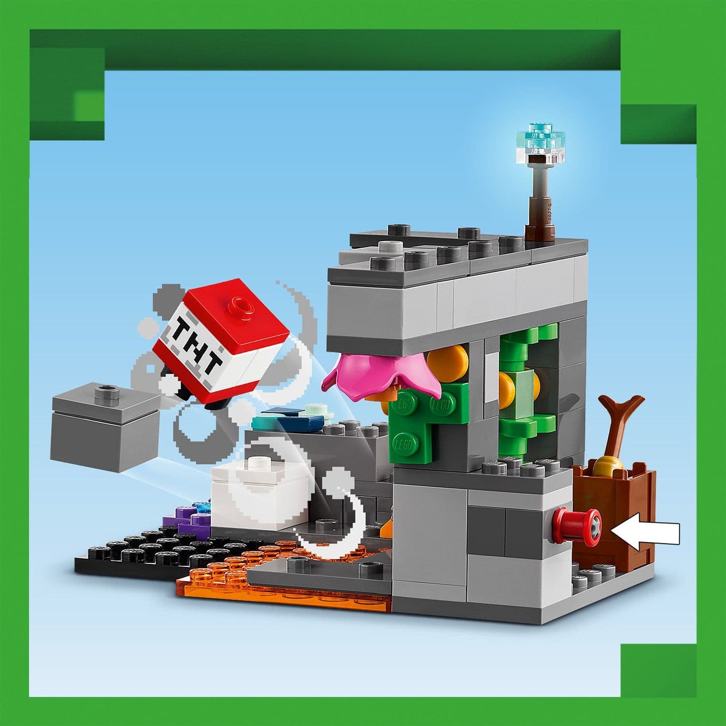 Lego Minecraft 21274 The Warden Encounter Playset for Ages 7 and Up