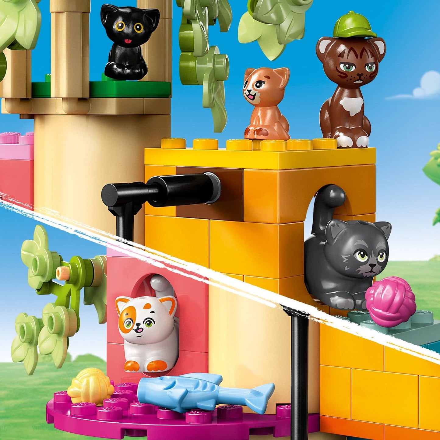 Lego Friends 42666 Cat Birthday Party & Tree House for Ages 6 and Up