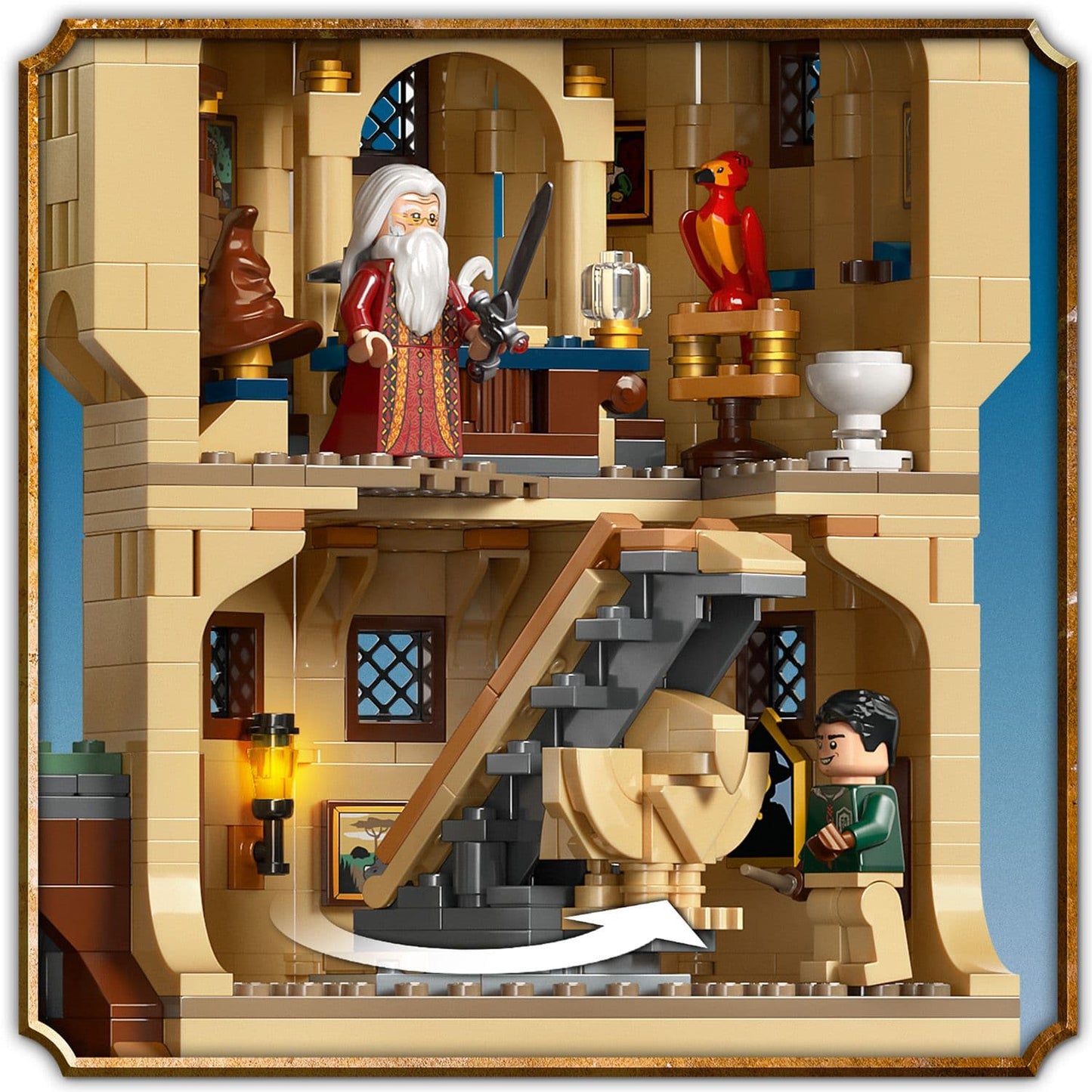 Lego Harry Potter 76454 Hogwarts Castle: The Main Tower for Ages 10+