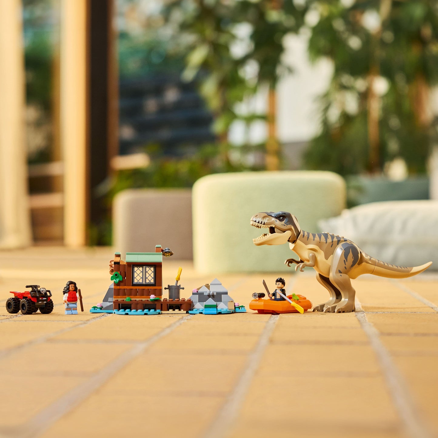 Lego Jurassic World 76975 T. rex River Escape Playset for Age 5 and Up