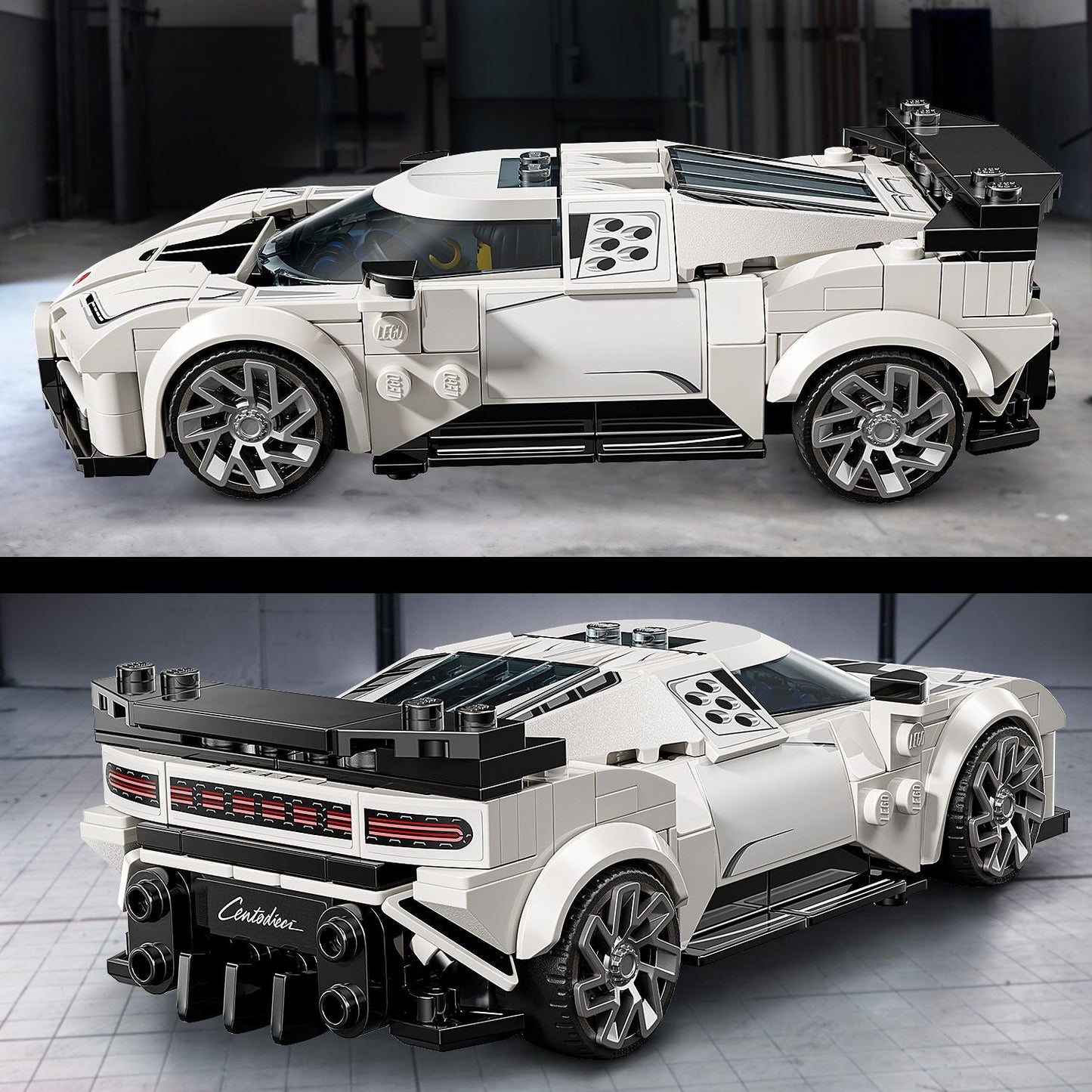 Lego Speed Champions 77240 Bugatti Centodieci Hyper Sports Car Ages 9+