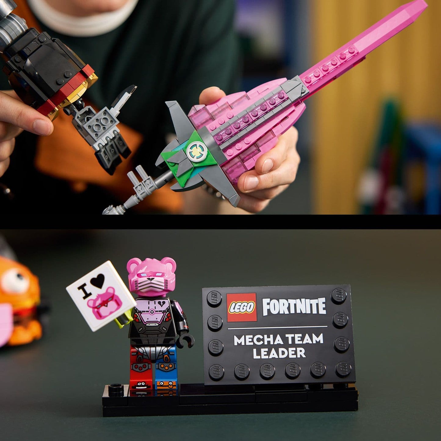 Lego Fortnite 77078 Mecha Team Leader Collectable for Adults Ages 18+
