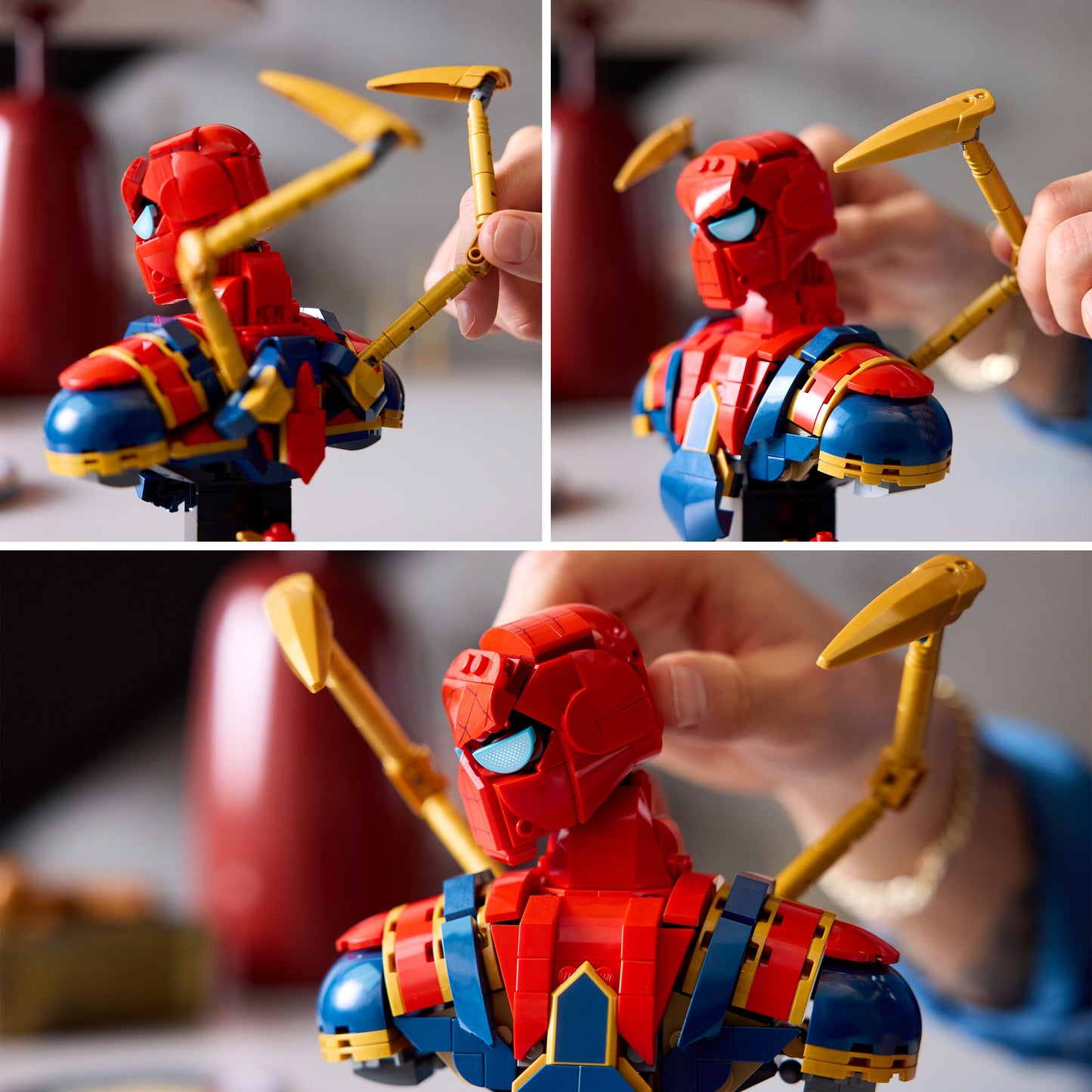 Lego Marvel 76326 Iron Spider-Man Bust Collectable for Adults Age 18+