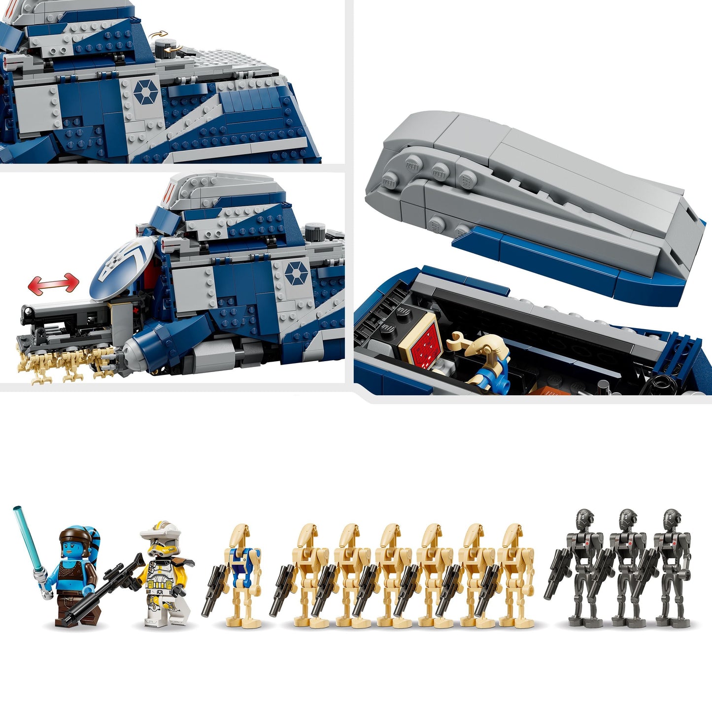 Lego Star Wars 75435 Battle of Felucia Separatist MTT for Ages 9 & Up