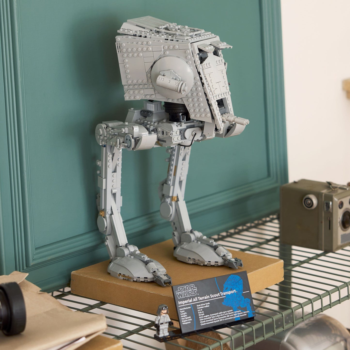 Lego Star Wars 75417 AT-ST Walker Buildable Collectable for Ages 18+