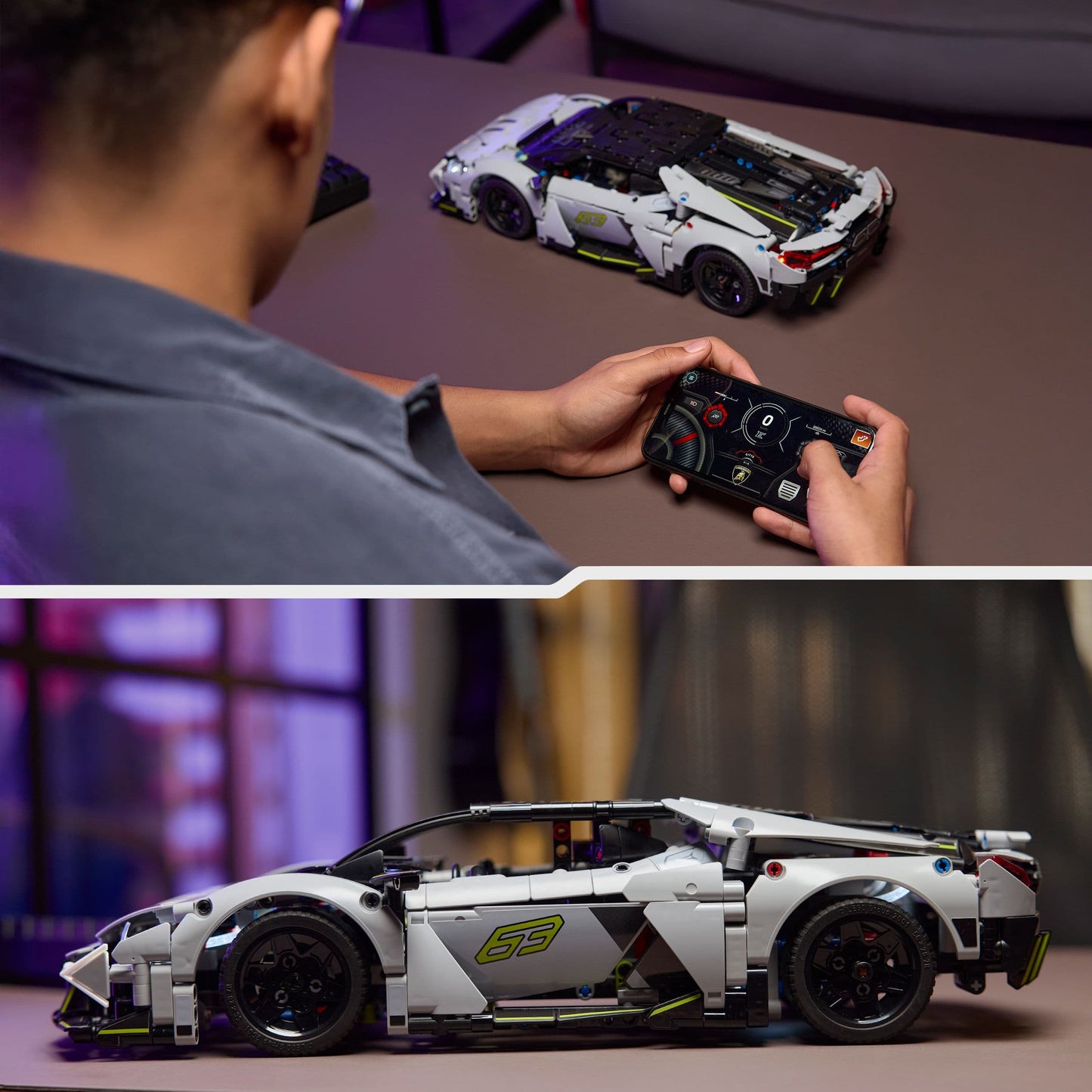Lego Technic 42214 Lamborghini Revuelto Super Sports Car for Ages 10+