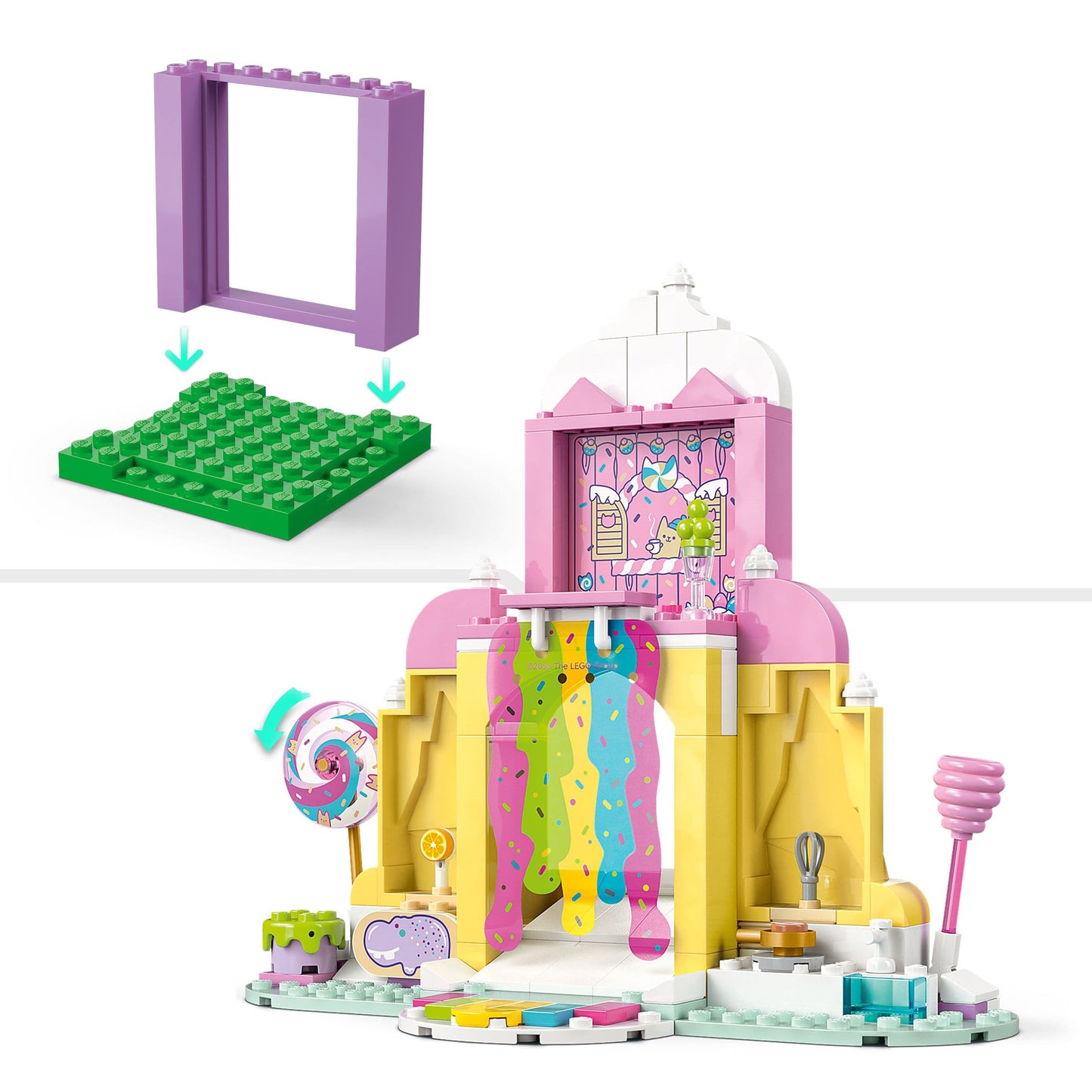 Lego Gabbys Dollhouse 11205 Sweet Treat Mountain & Kitty Garden Age 4+