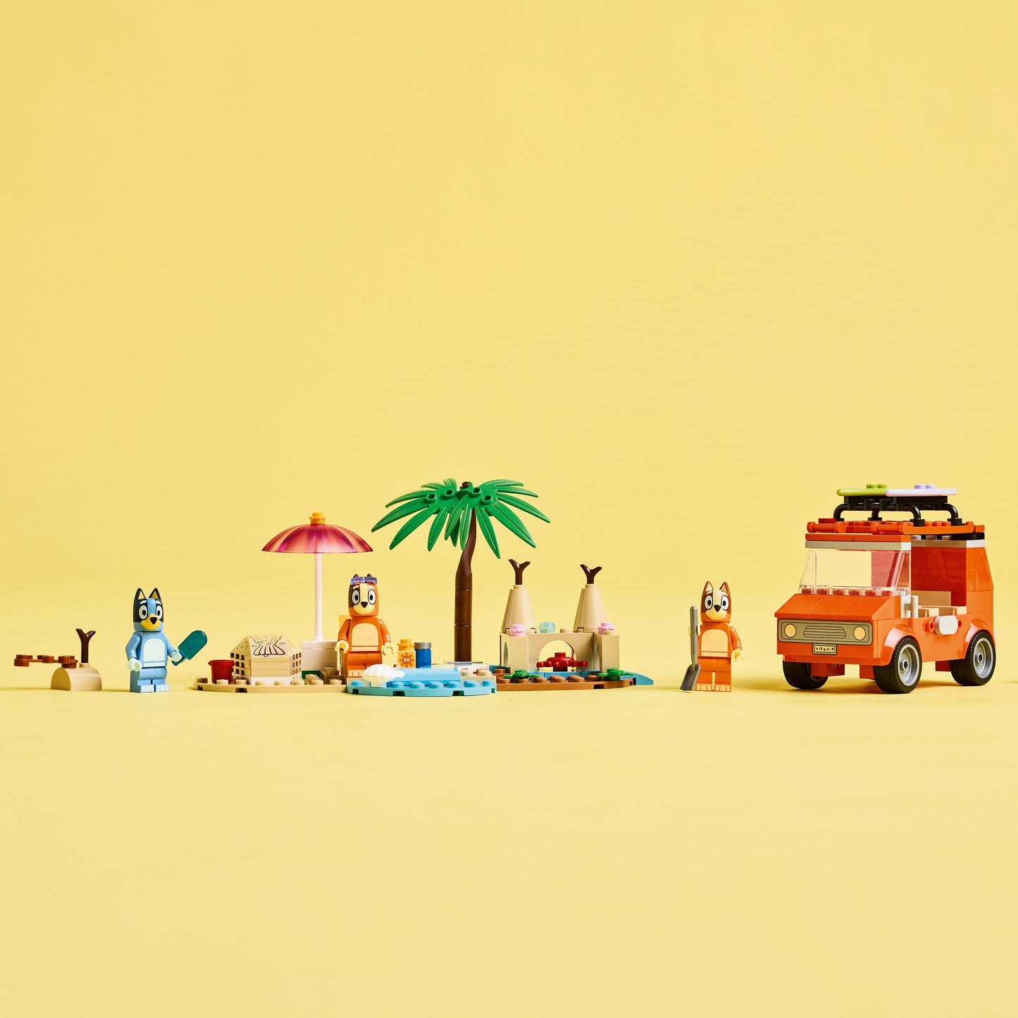 Lego Bluey 11202 Bluey's Beach & Family Car Trip for Children Ages 4+
