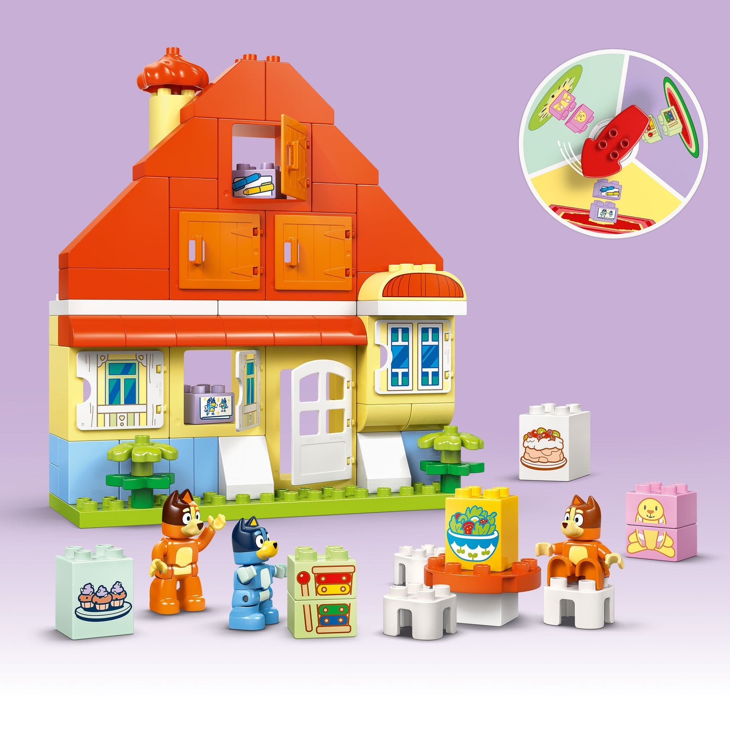 Lego Duplo Bluey 10459 Bluey's Family House with Memory Game Ages 3+