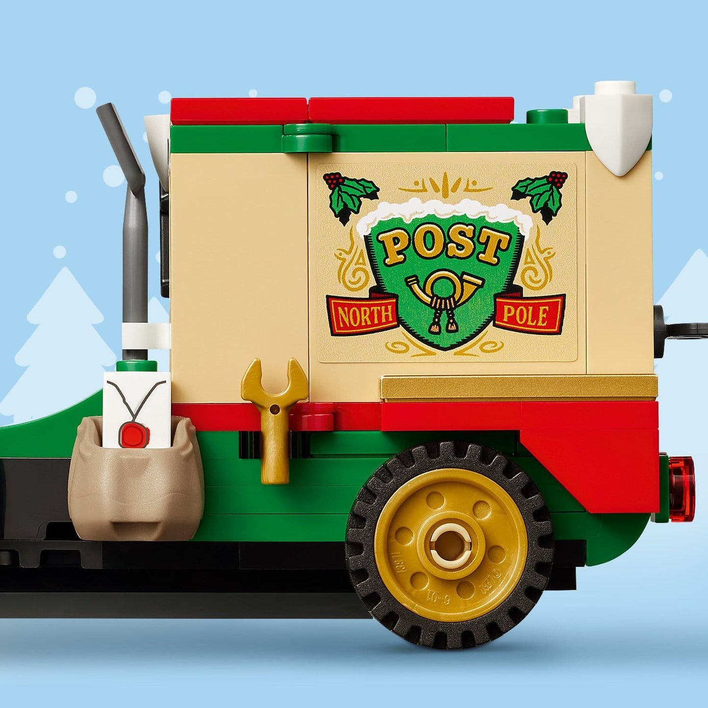 Lego Christmas 40746 Santa's Delivery Truck Playset for Ages 8 and Up