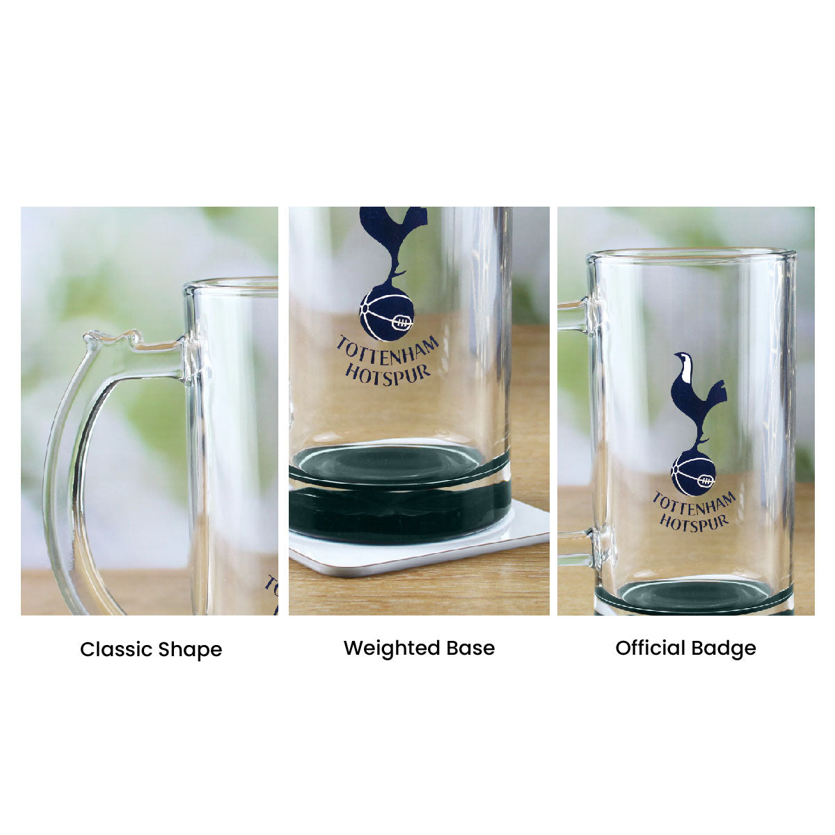 Engraved Official Tottenham Hotspur 20oz Beer Mug, Gift Boxed