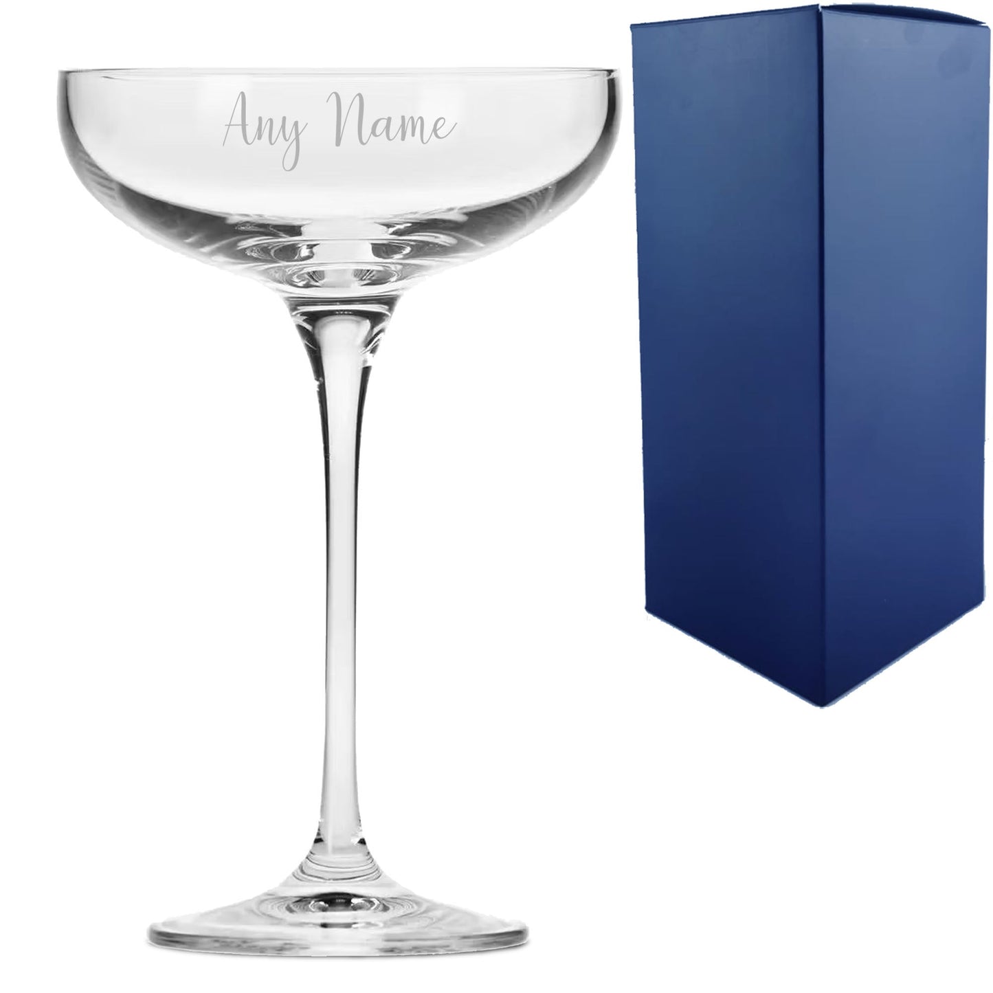 Engraved Personalised Cocktail, Hiball & Gin Glasses with Custom Name and Message