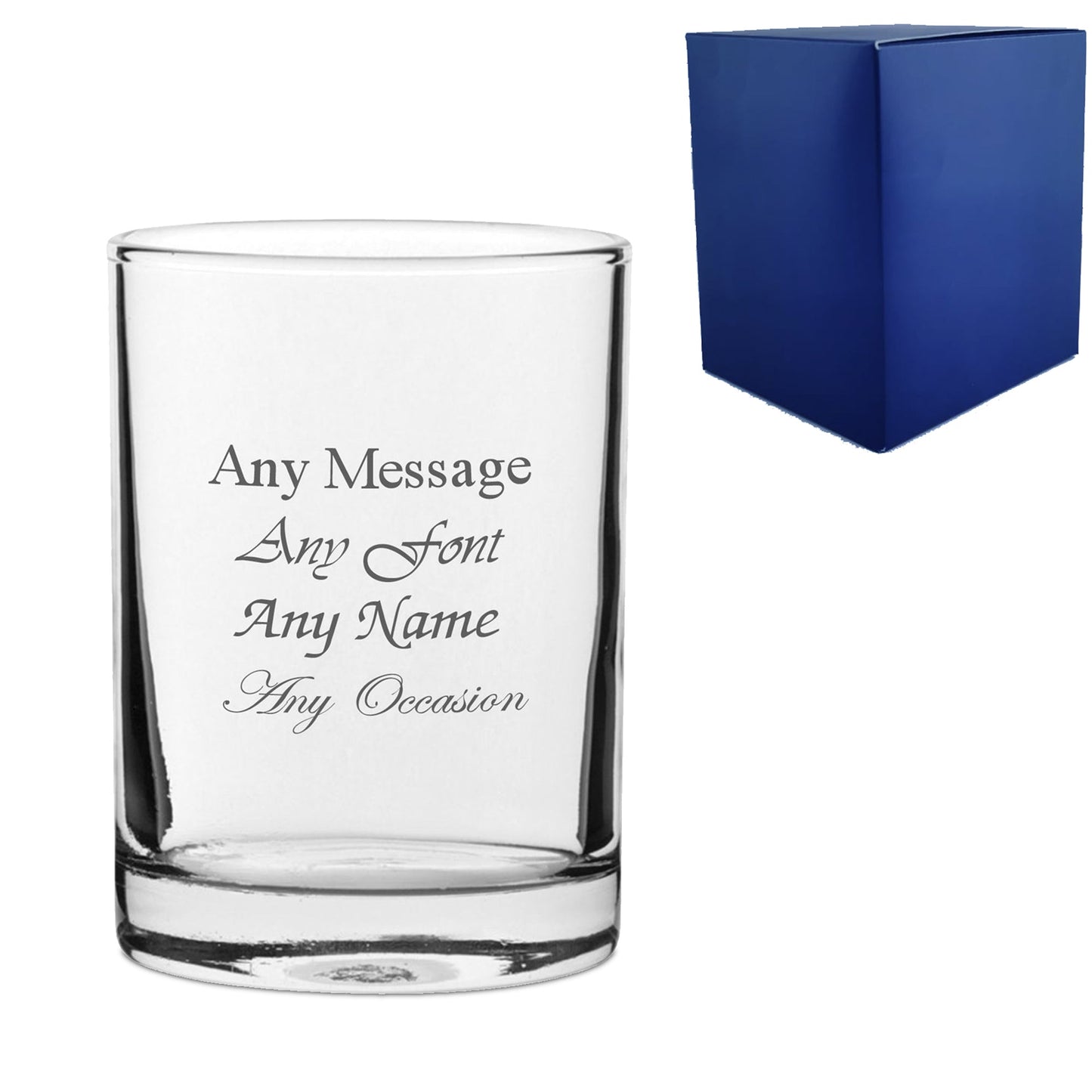 Engraved 6oz Hiball Whiskey Tumbler with Gift Box