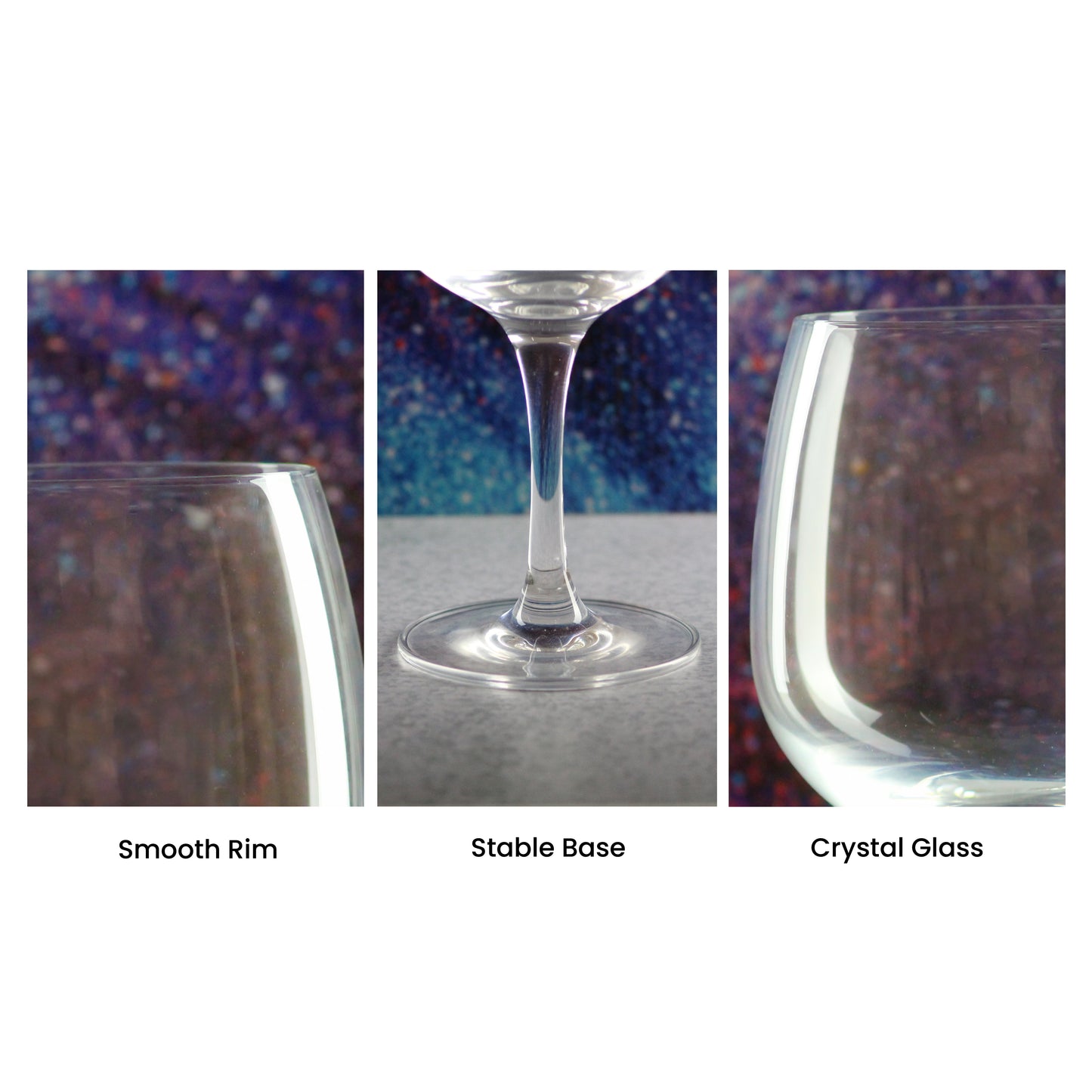 Engraved Spanish Gin Copa Balloon Cocktail Glass with Name in 100 Design