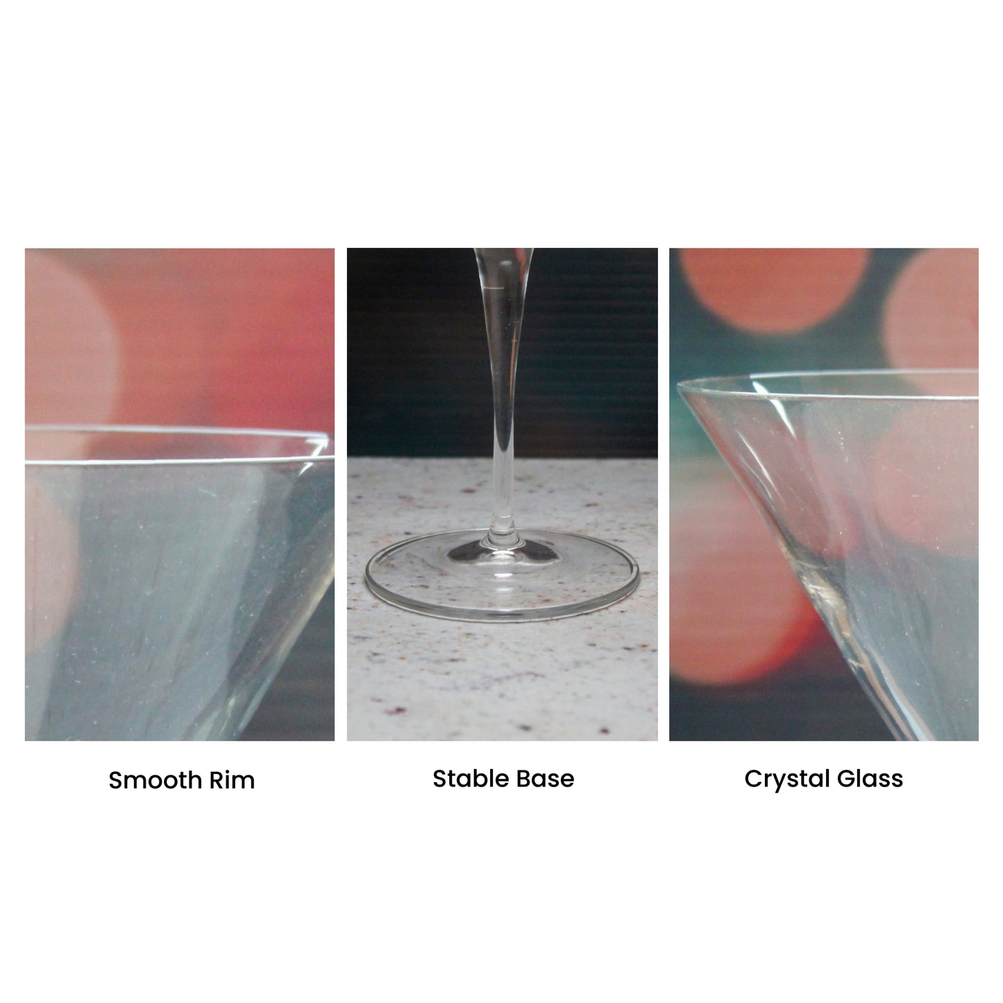 Engraved Allegro Martini Cocktail Glass with Name's Martini Design, Personalise with Any Name