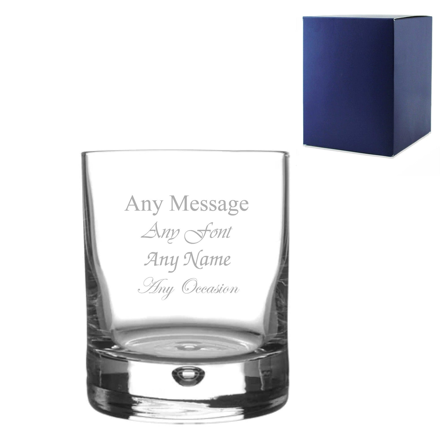 Engraved Personalised Shot Glasses and Tumbler - Any Message for Any Occasion