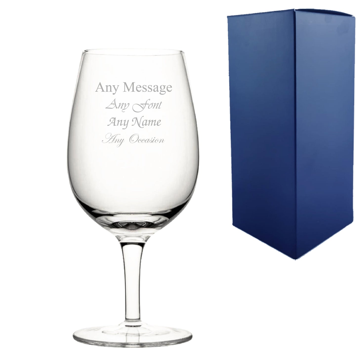 Engraved Shoreditch Wine Glass 12.5oz/369ml, Any Message