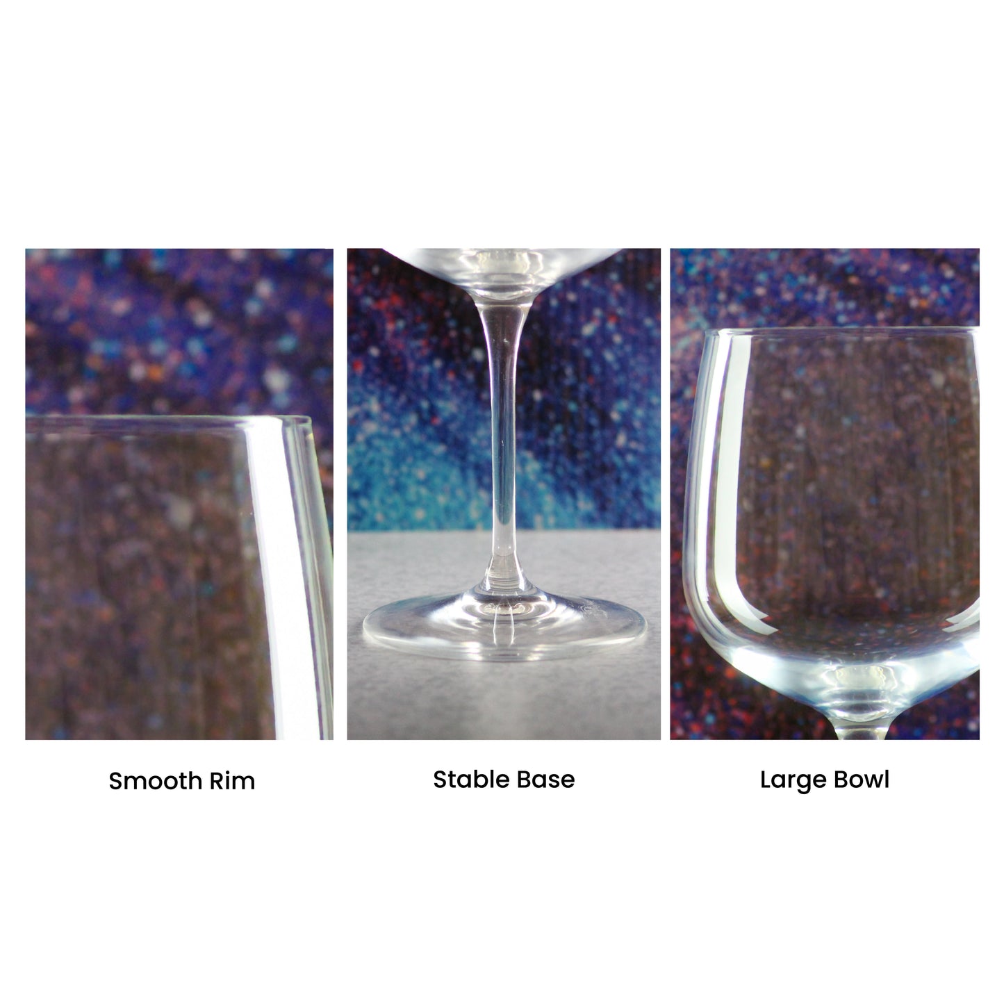 Engraved Premium Gin Balloon, Hiball and Cocktail Glasses Personalise Any Message