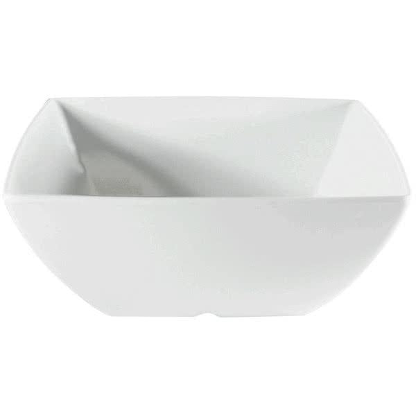 Classic Square Melamine White Bowl 74ml / 2oz - Pack of 12