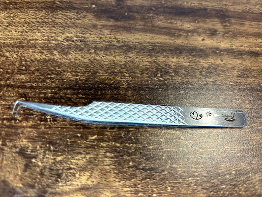 Precision Classic 90° Tweezers with Fibre Grip – Isolation & Fan Tool